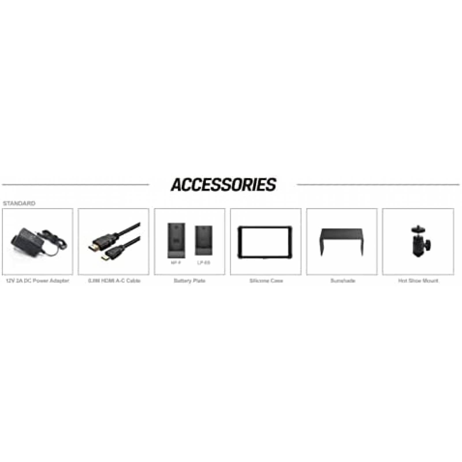 Monitor para Camara Lilliput FS5 4K HDMI DSLR Profesional