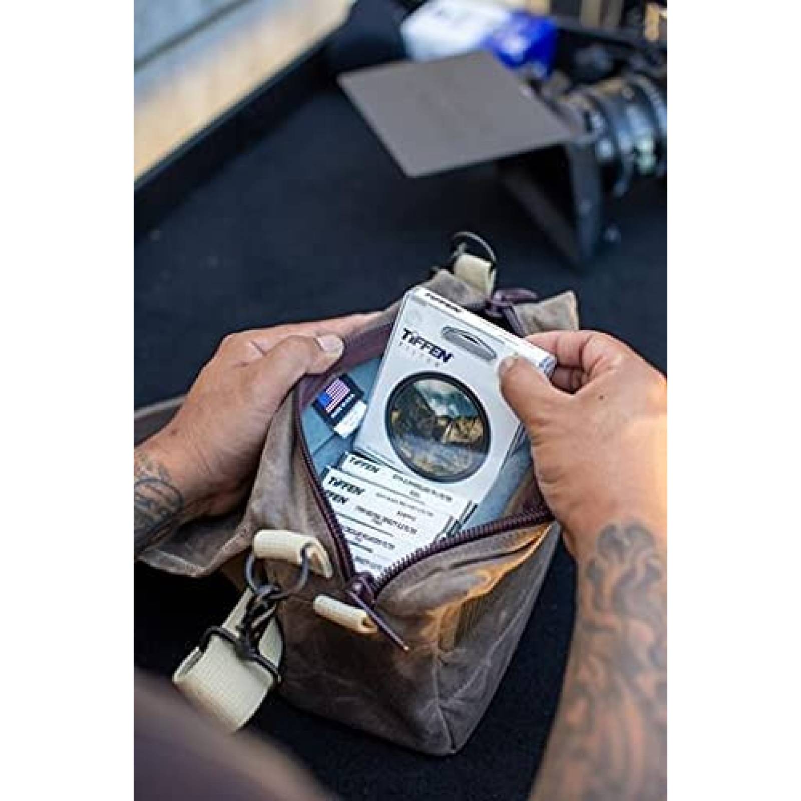 Filtro Difusor Tiffen 82BPM14 82mm Black Pro-Mist 1/4 -Negro