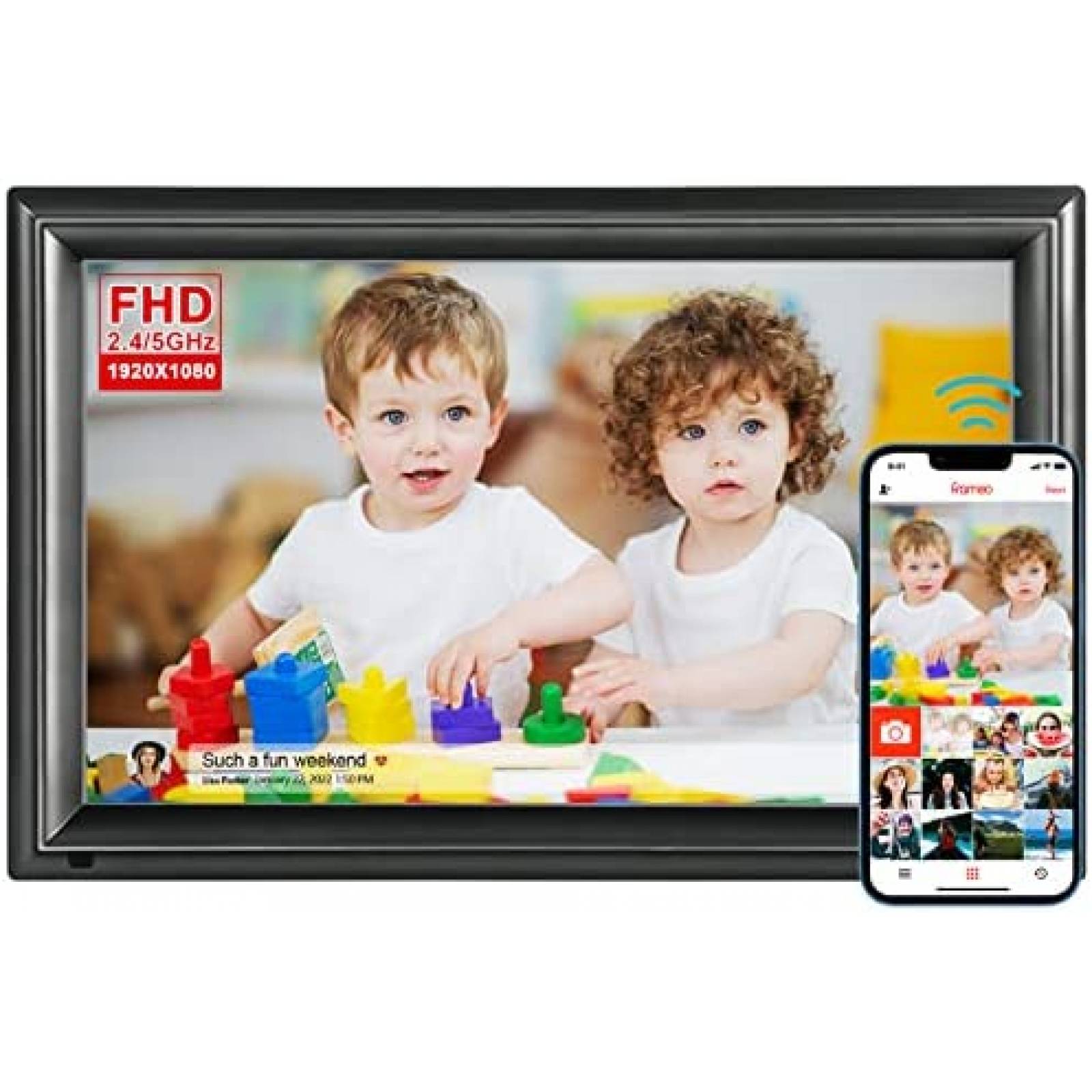 Portaretratos Digital Akimart 13.5" Tactil 3K WiFi 32 GB