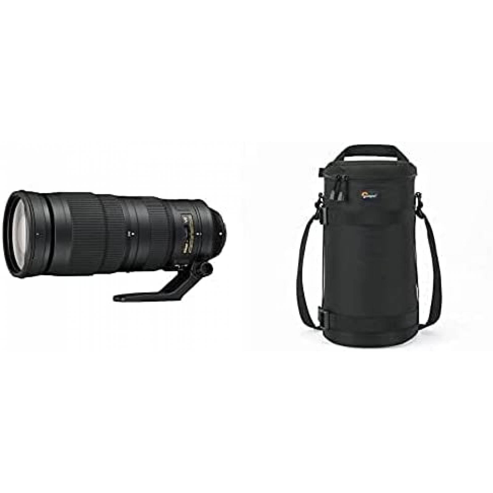 Kit de Lente Nikon AF-S FX NIKKOR 200-500mm f/5.6E + Estuche