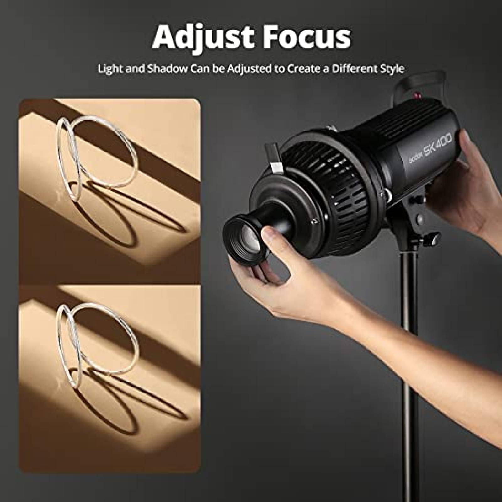 Cilindro de Luz Fotografica AMBITFUL AL-16 Montura Elinchrom