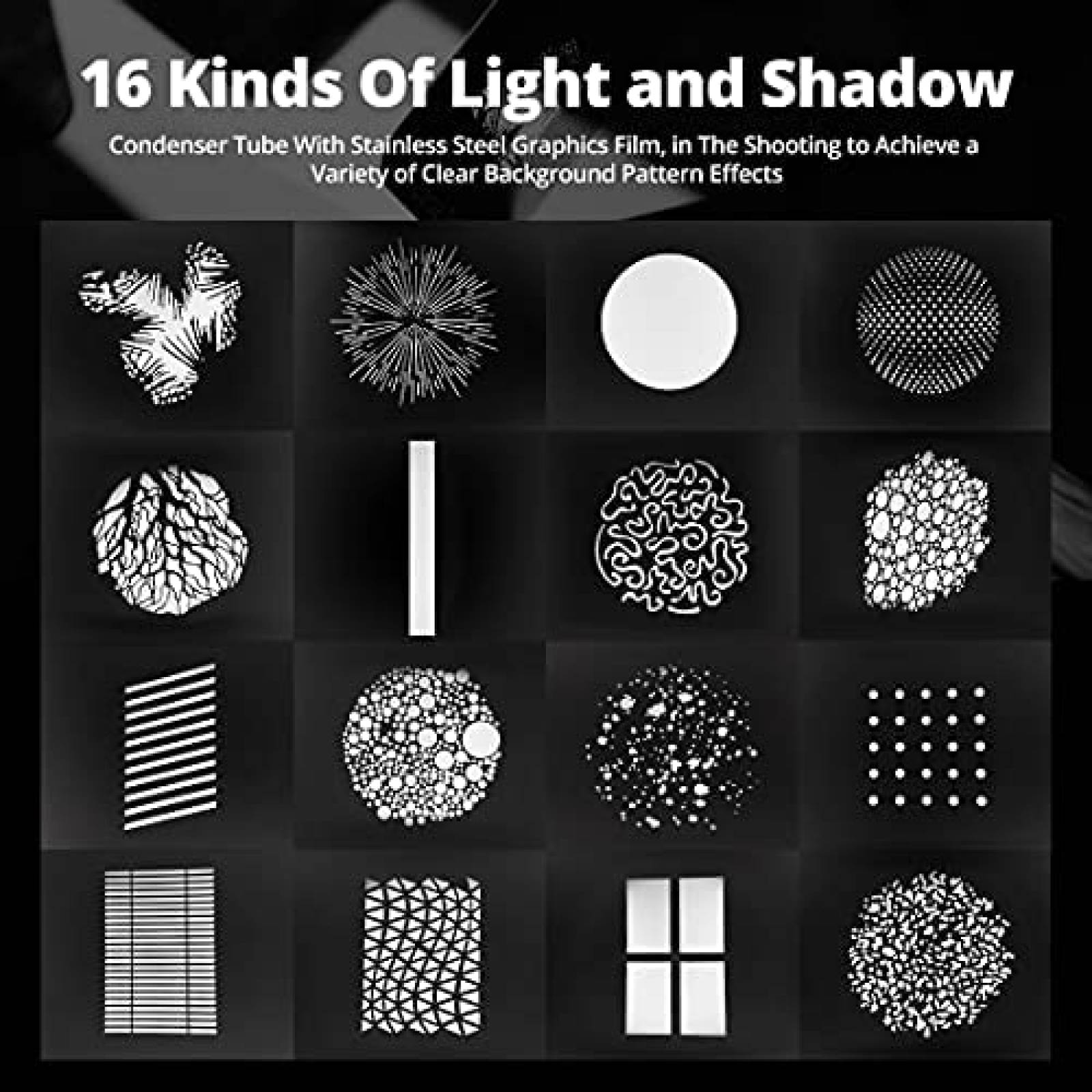 Cilindro de Luz Fotografica AMBITFUL AL-16 Montura Elinchrom