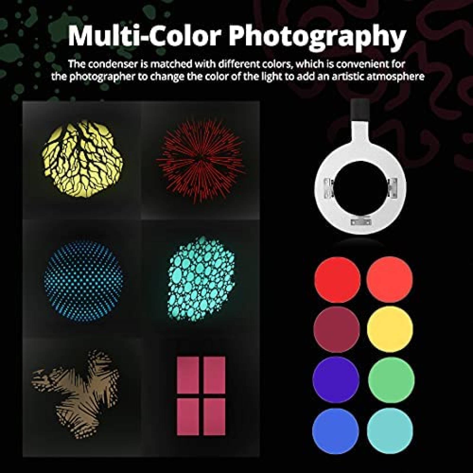 Cilindro de Luz Fotografica AMBITFUL AL-16 Montura Elinchrom