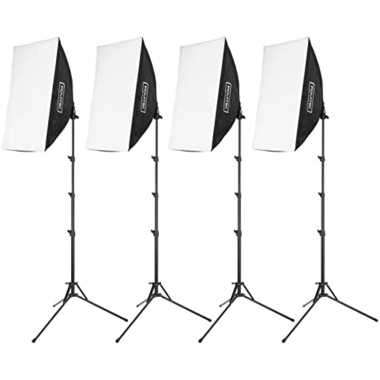 Kit De Iluminacion Fotografica FOVITEC LED Luz Continua