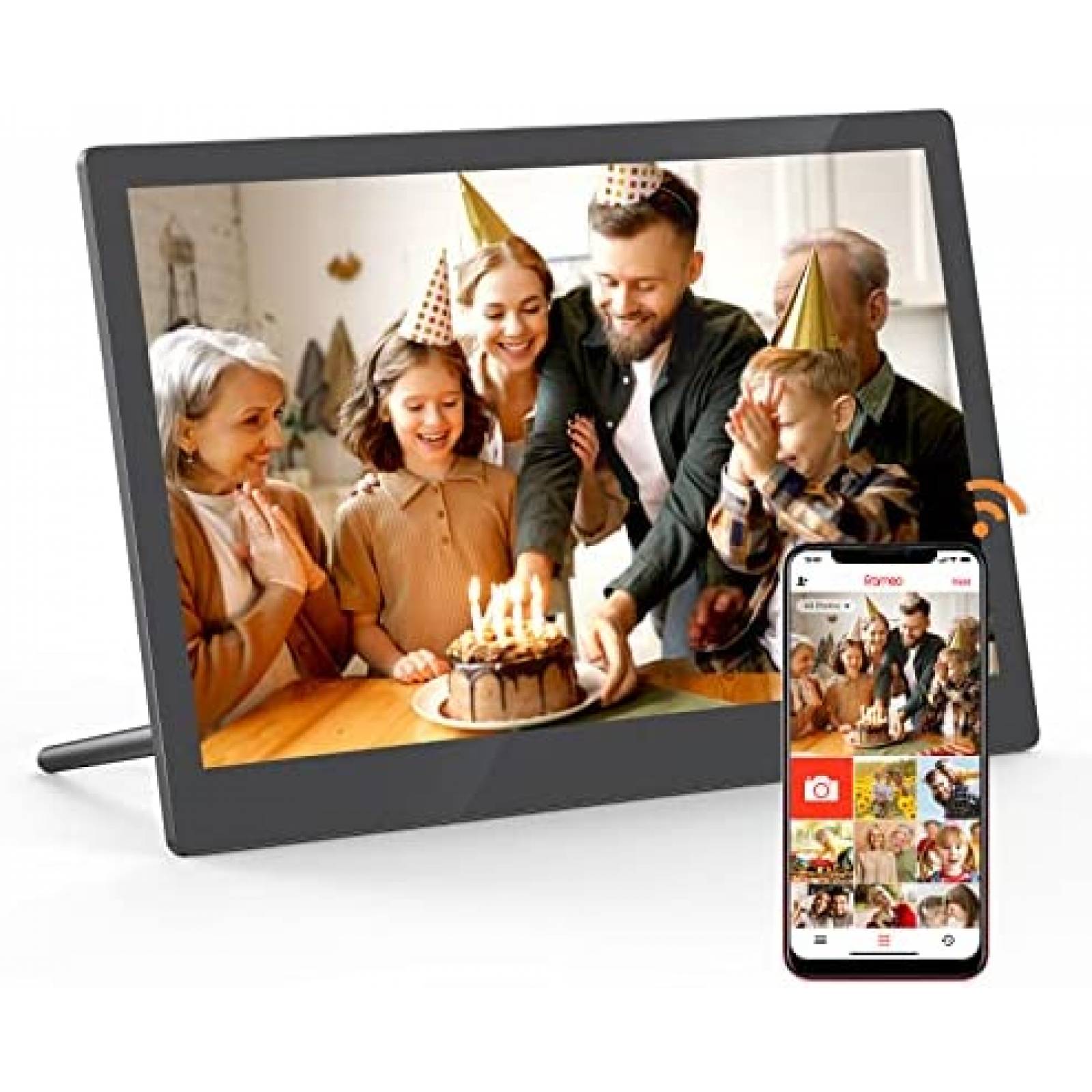 Portaretratos Digital Arzopa 15.6" 1920 x 1080 16 GB -Negro