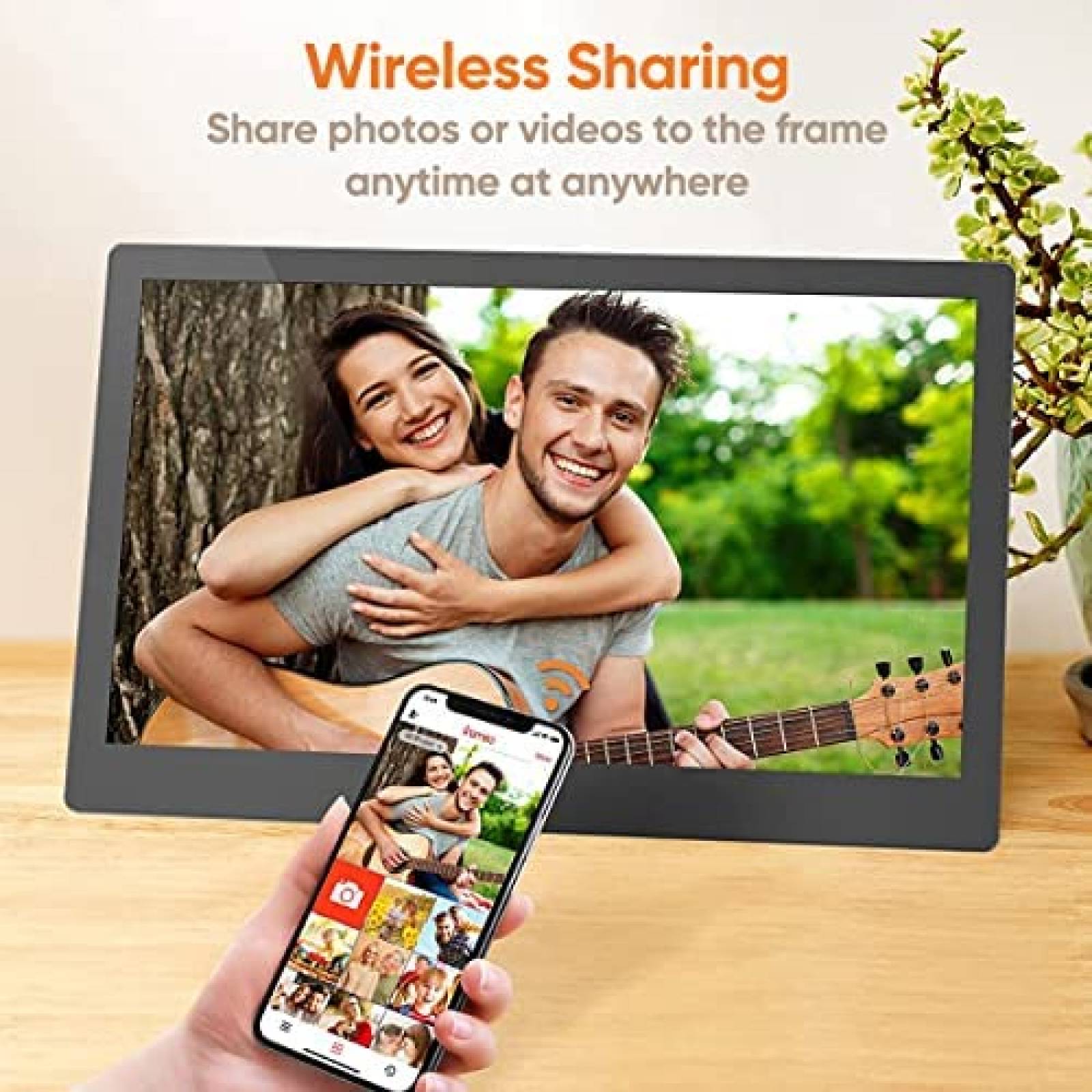 Portaretratos Digital Arzopa 15.6" 1920 x 1080 16 GB -Negro