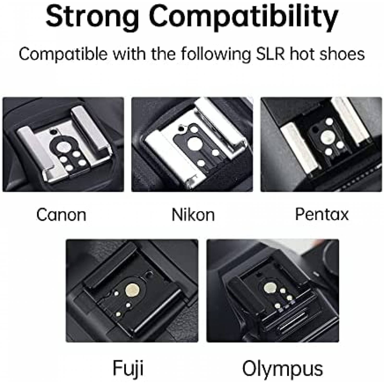 Kit Flash Godox TT600 + accesorios para Nikon -Negro