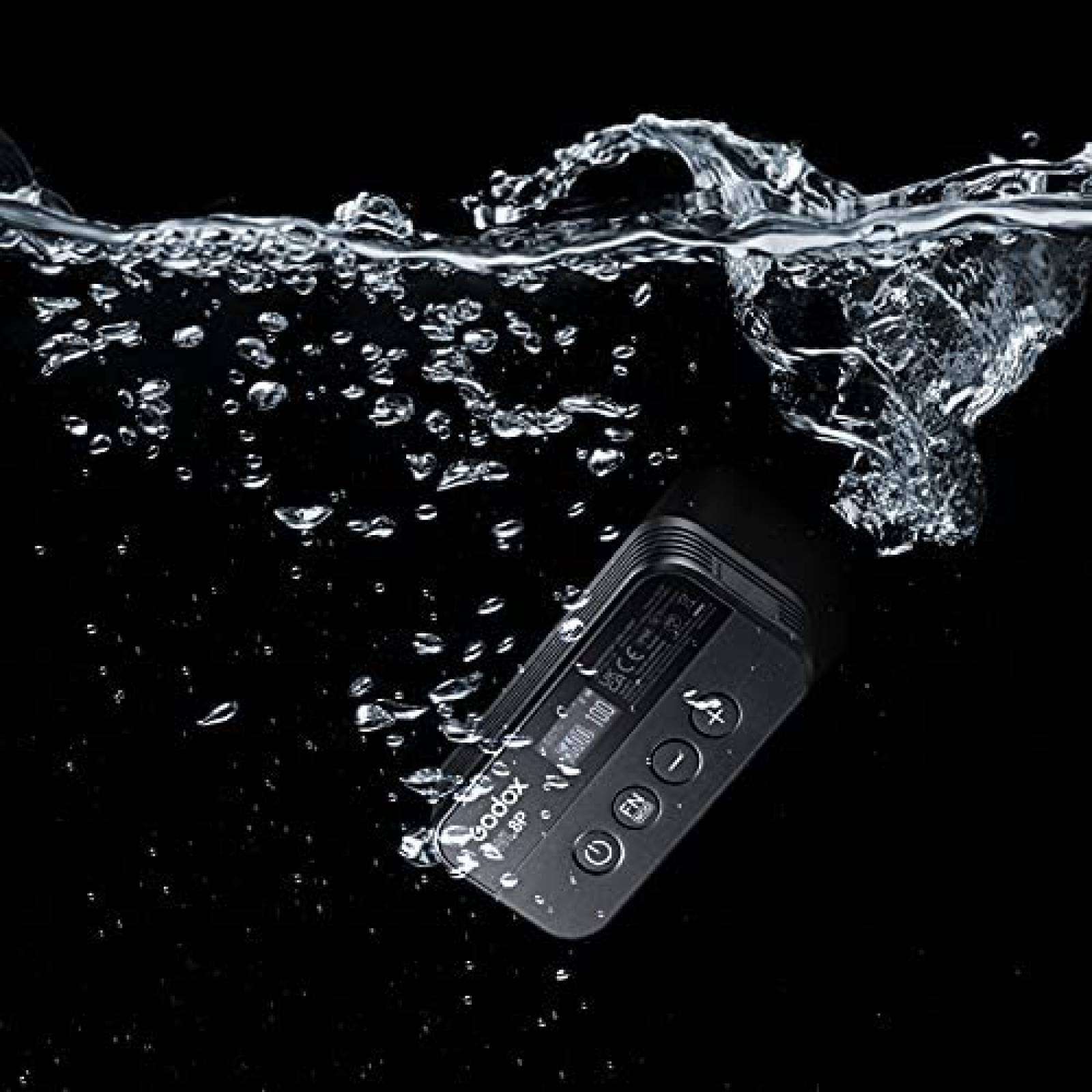 Luz Video Submarina Godox WL8P LED 10W 2700K-8500K -Negro