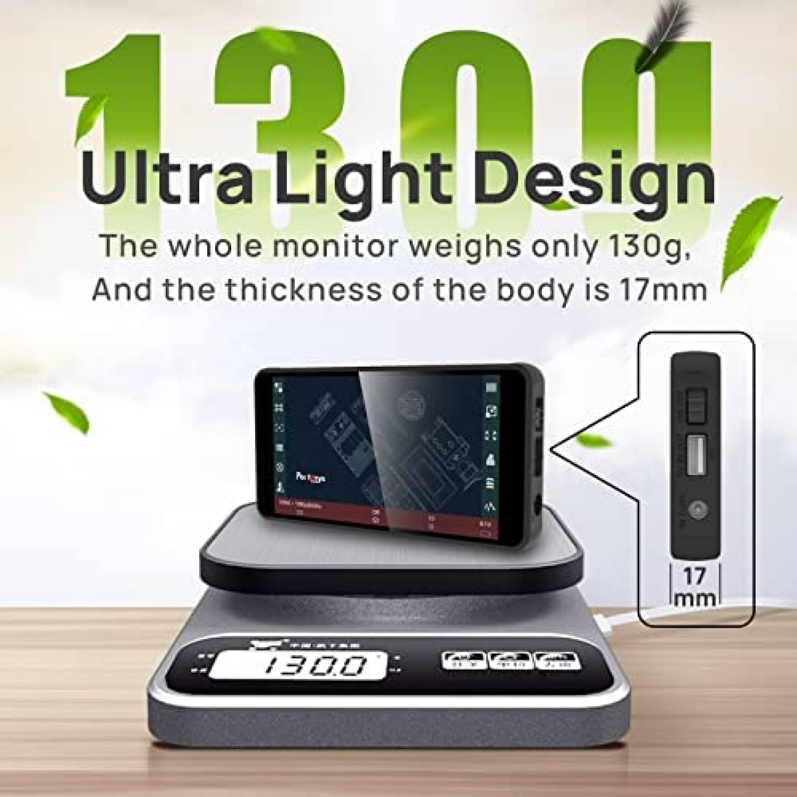 Monitor de Campo para Camara Portkeys PT5 II Tactil DSLR