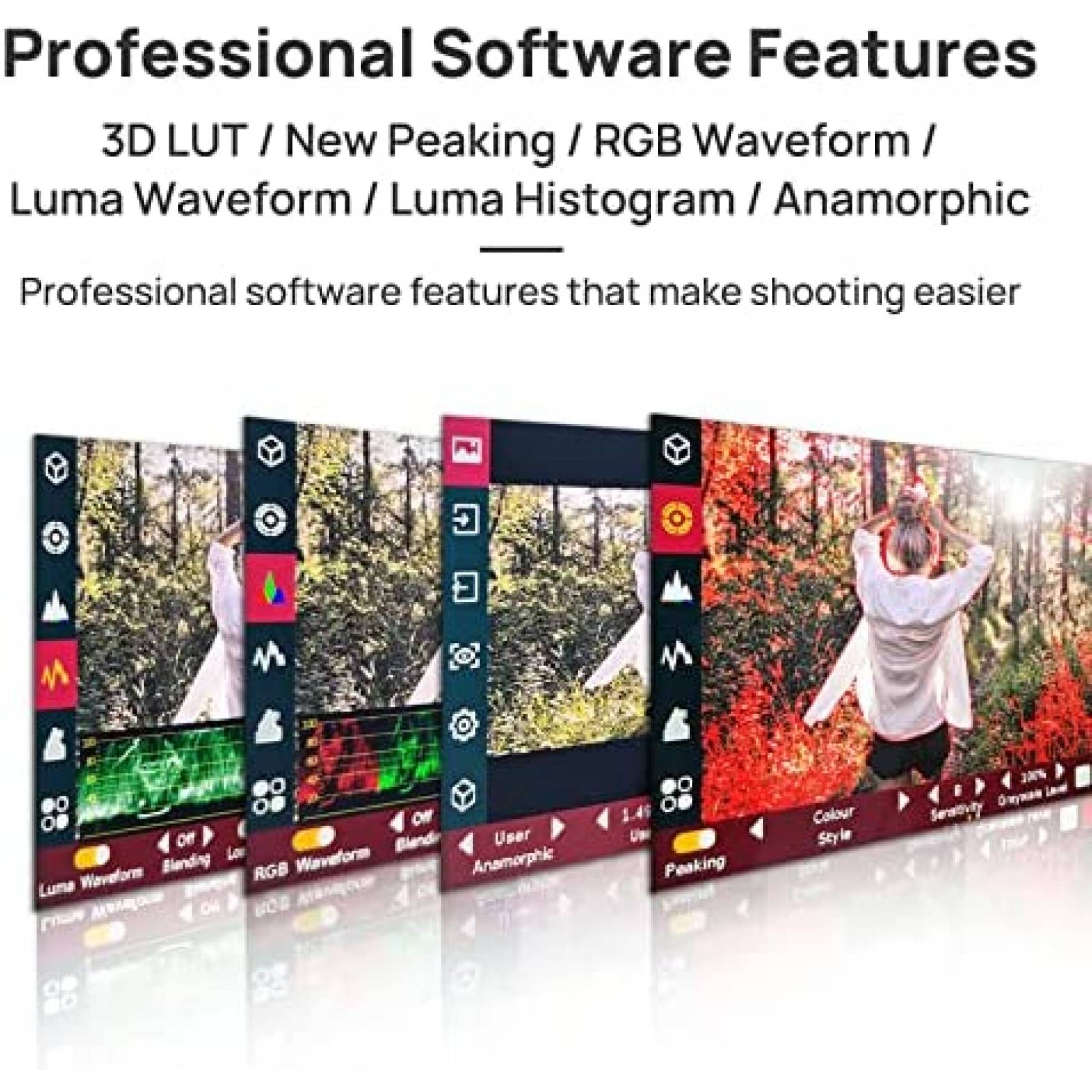 Monitor de Campo para Camara Portkeys PT5 II Tactil DSLR