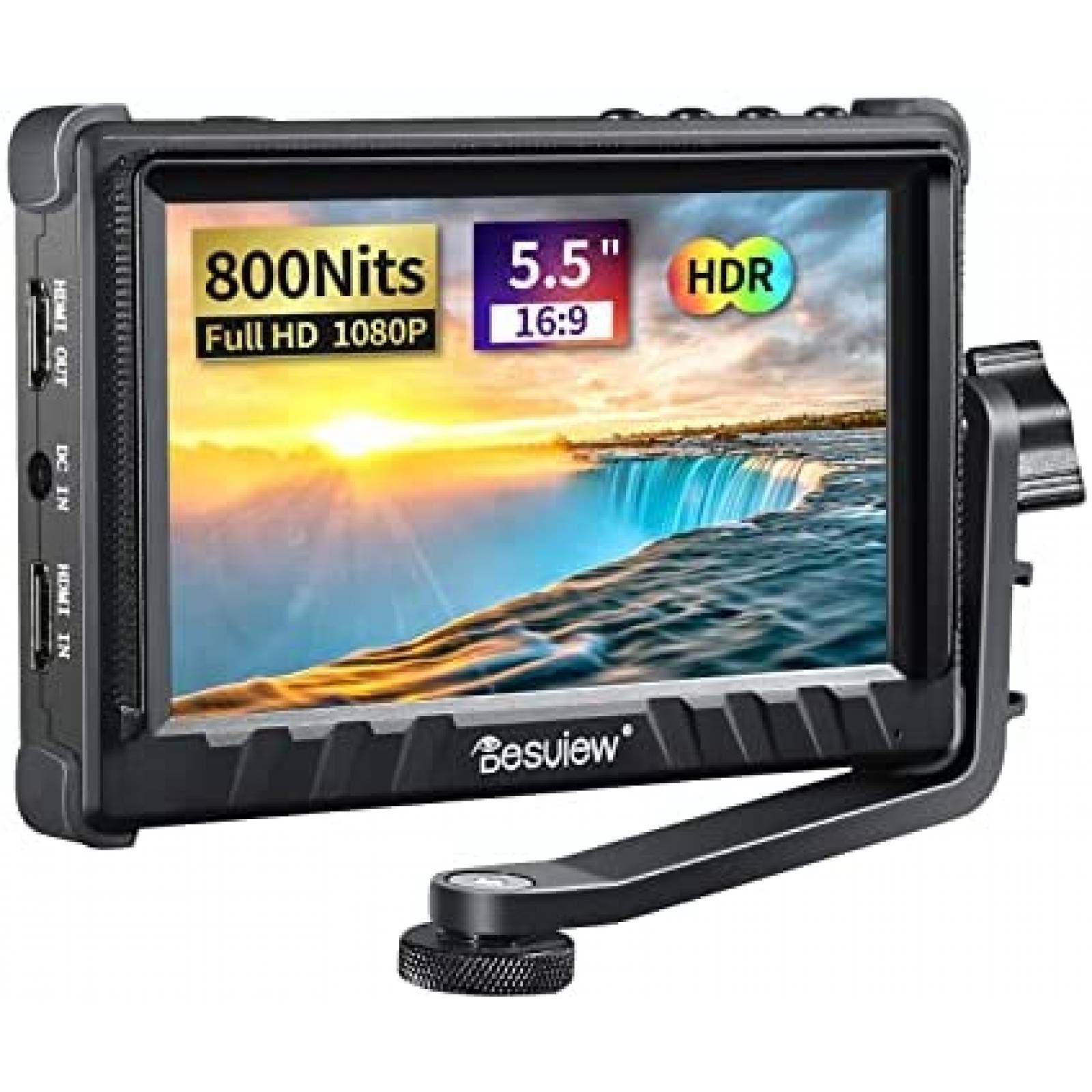 Monitor de Campo para Camara Desview P5II 4K DSLR Resistente