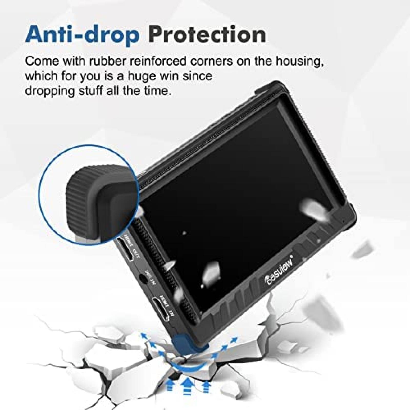 Monitor de Campo para Camara Desview P5II 4K DSLR Resistente