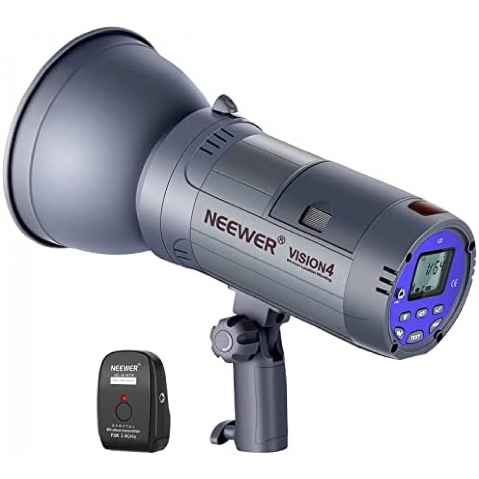 Flash Estroboscopico Neewer Vision 4 300W GN60 2.4G -Negro