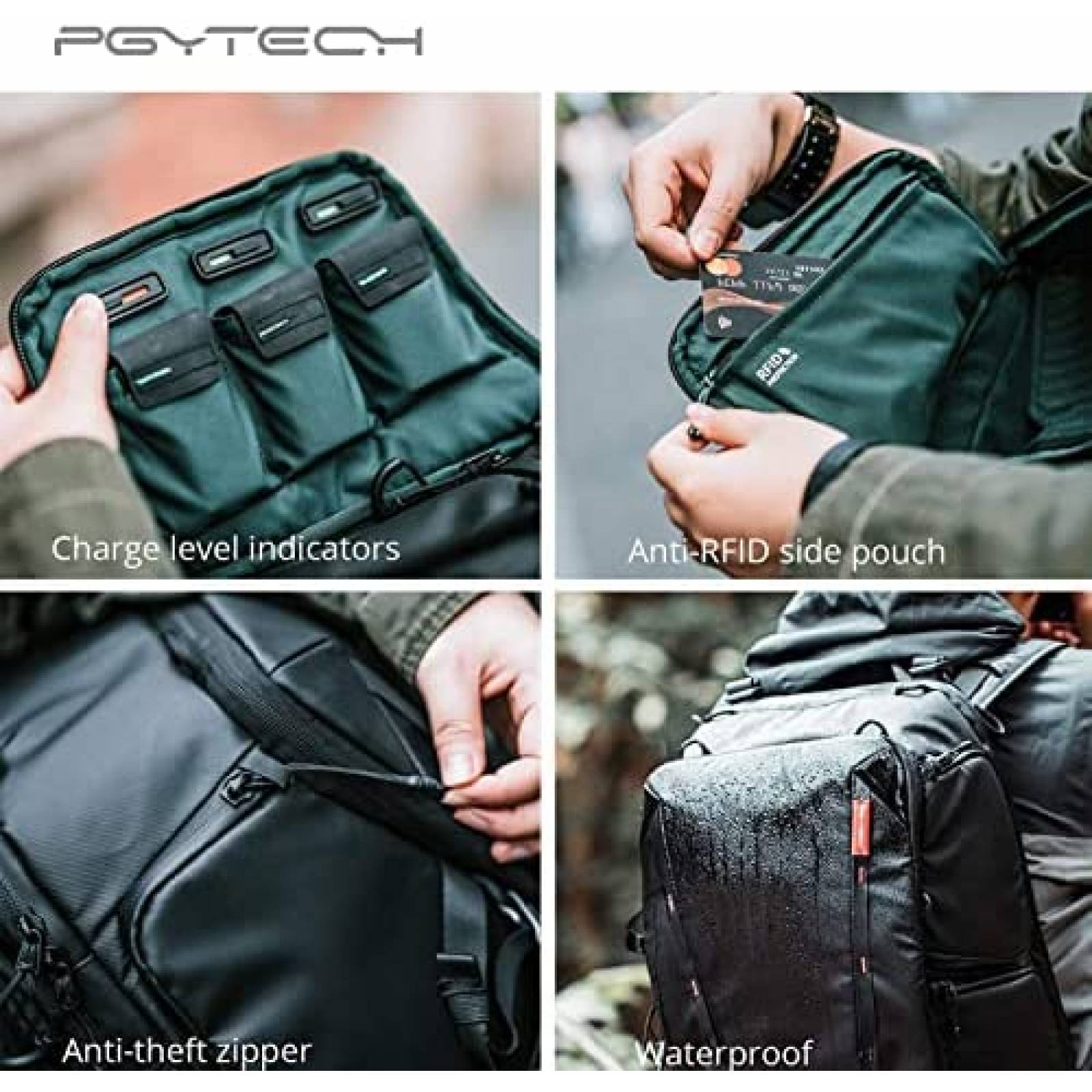 Mochila de Camara PGYTECH Para Equipo Fotografico -Twilight