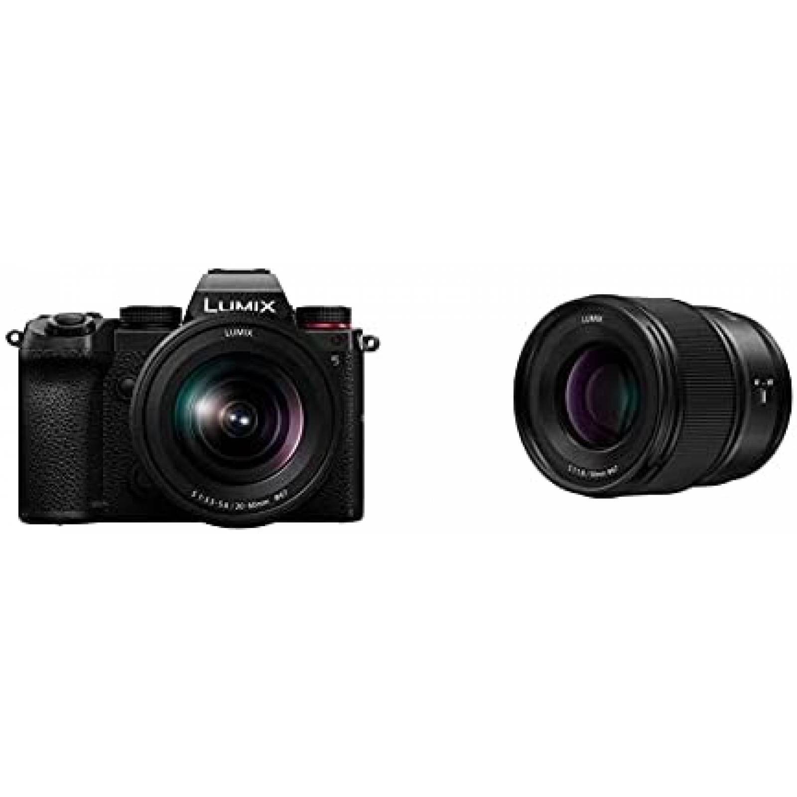 Camara Panasonic LUMIX S5 DC-S5KK + Lente LUMIX S 50mm F1.8