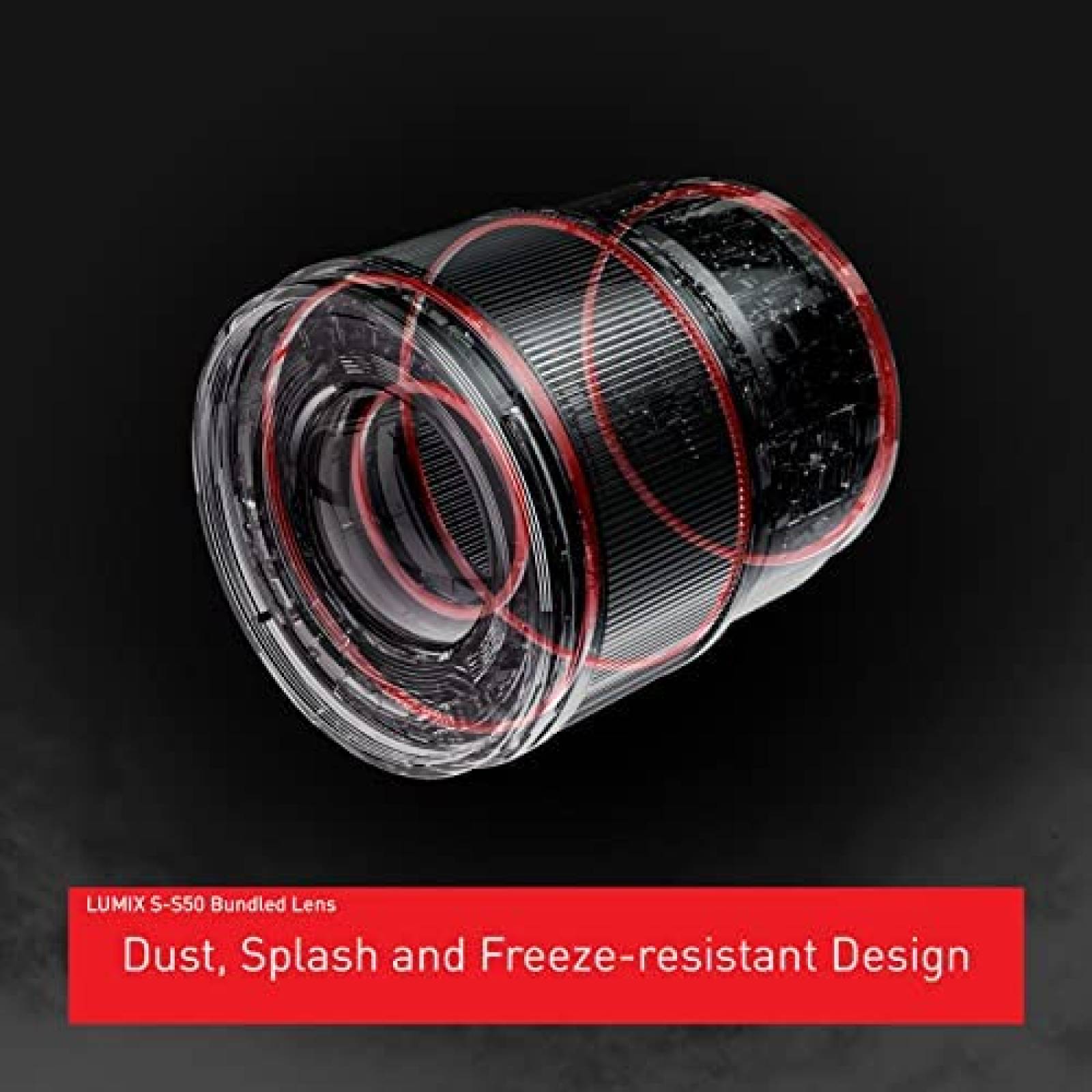 Camara Panasonic LUMIX S5 DC-S5KK + Lente LUMIX S 50mm F1.8