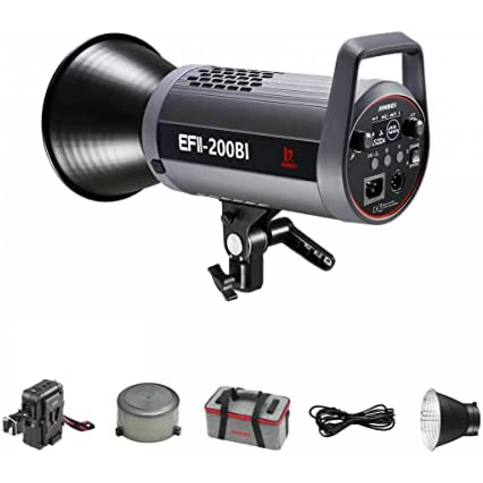 Luz para Fotografia Jinbei EFII-200 LED de 2700-6500K -Negro