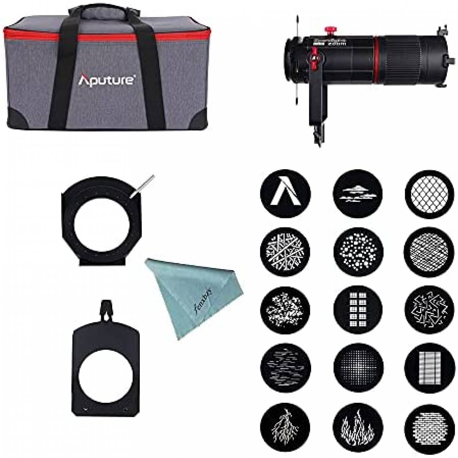Lente de Precision Apture Spotlight para LS 60D/X -Negro