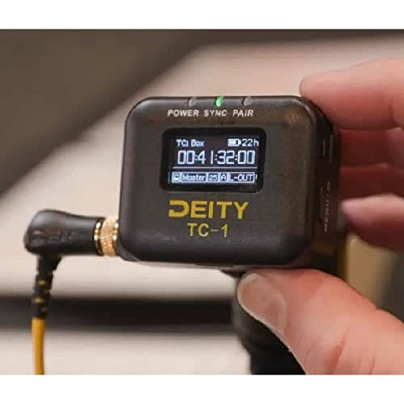 Microfono Deity TC-1 Generador de Codigo de Tiempo -Negro