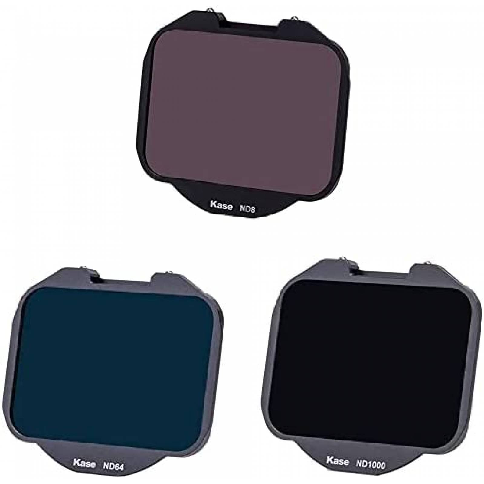 Set de Filtros Kase Clip in para SOny ND8+ND64+ND1000 -Negro