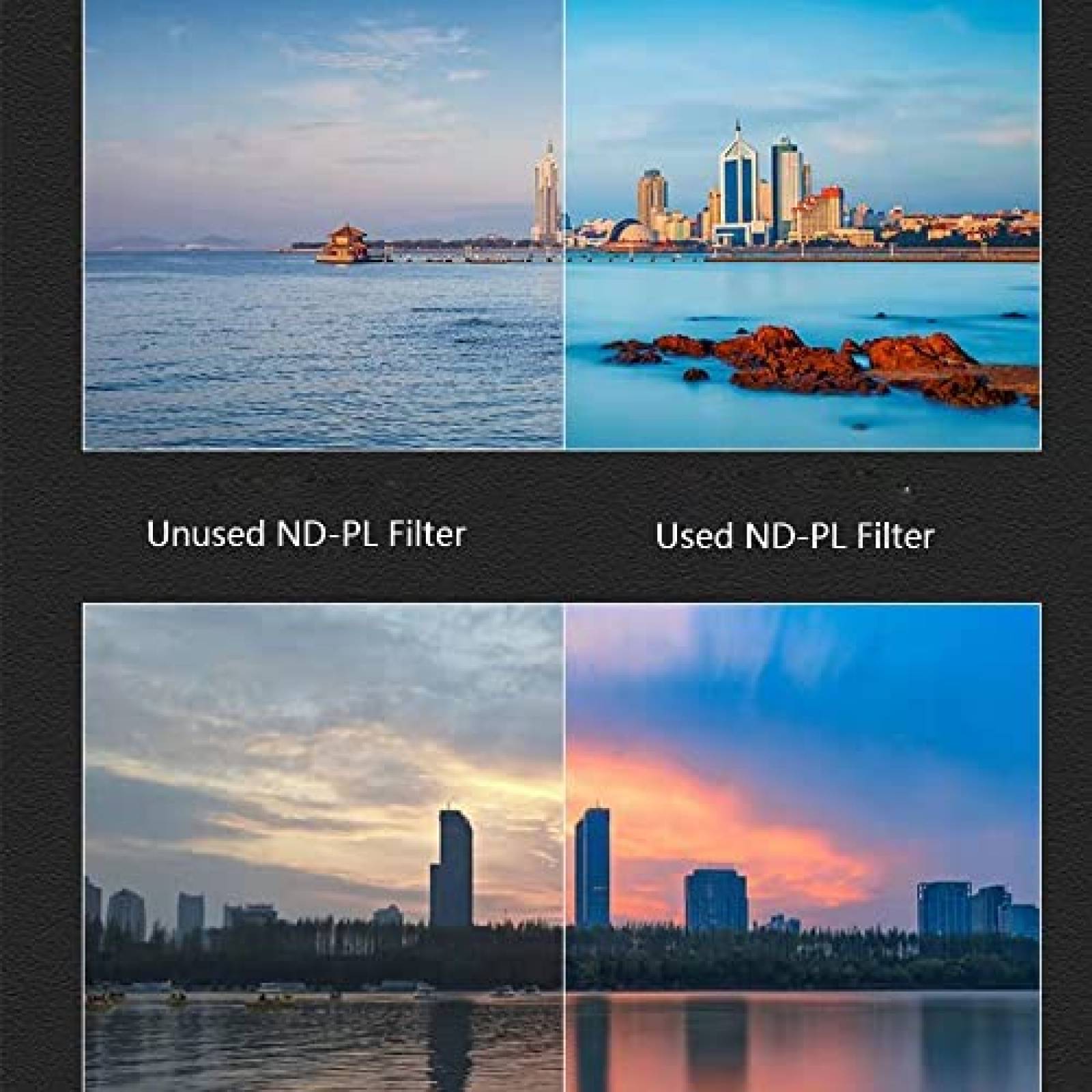 Set de Filtros Kase Clip in para SOny ND8+ND64+ND1000 -Negro