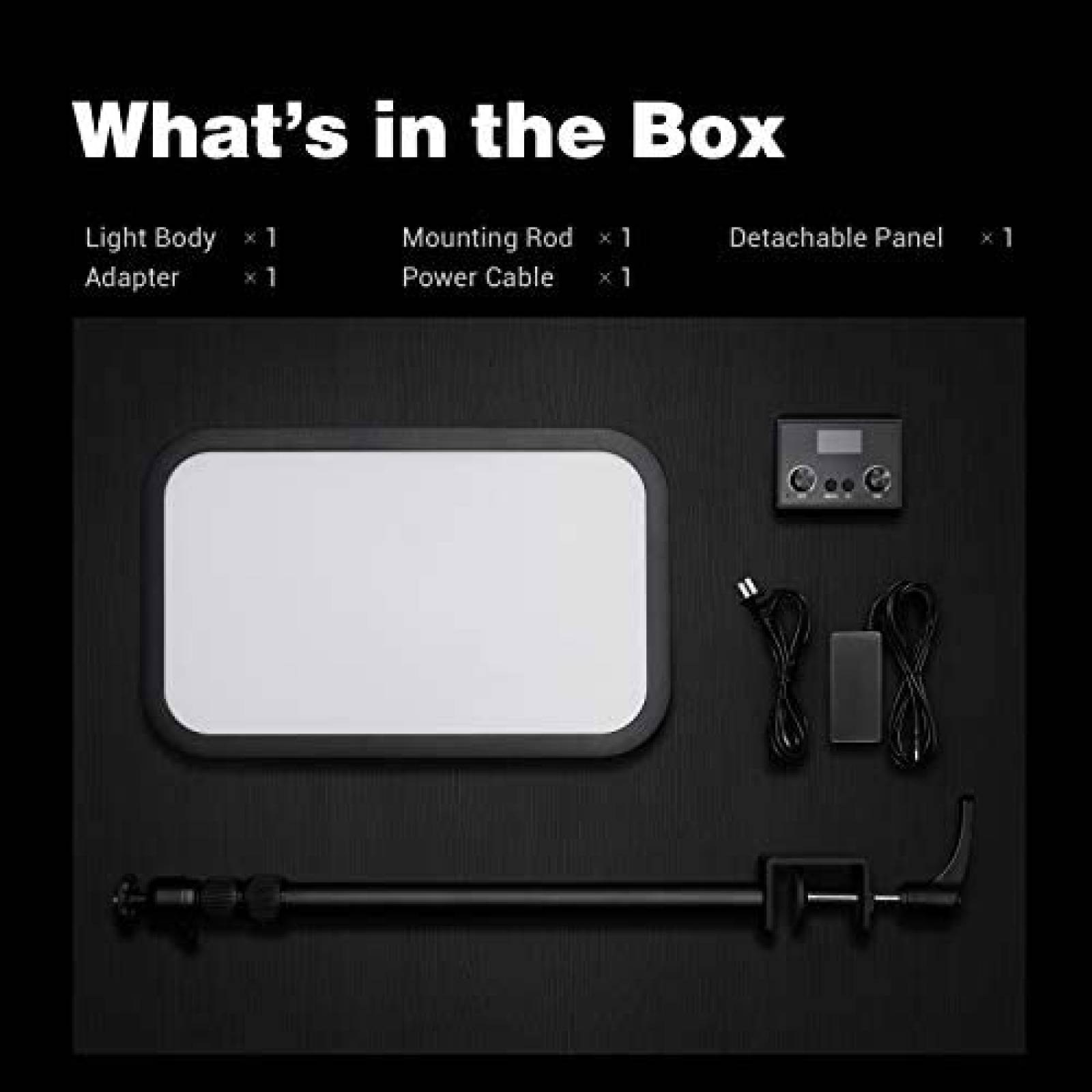 Luz De Video LED GODOX 2800-6500L Color De Temperatura -