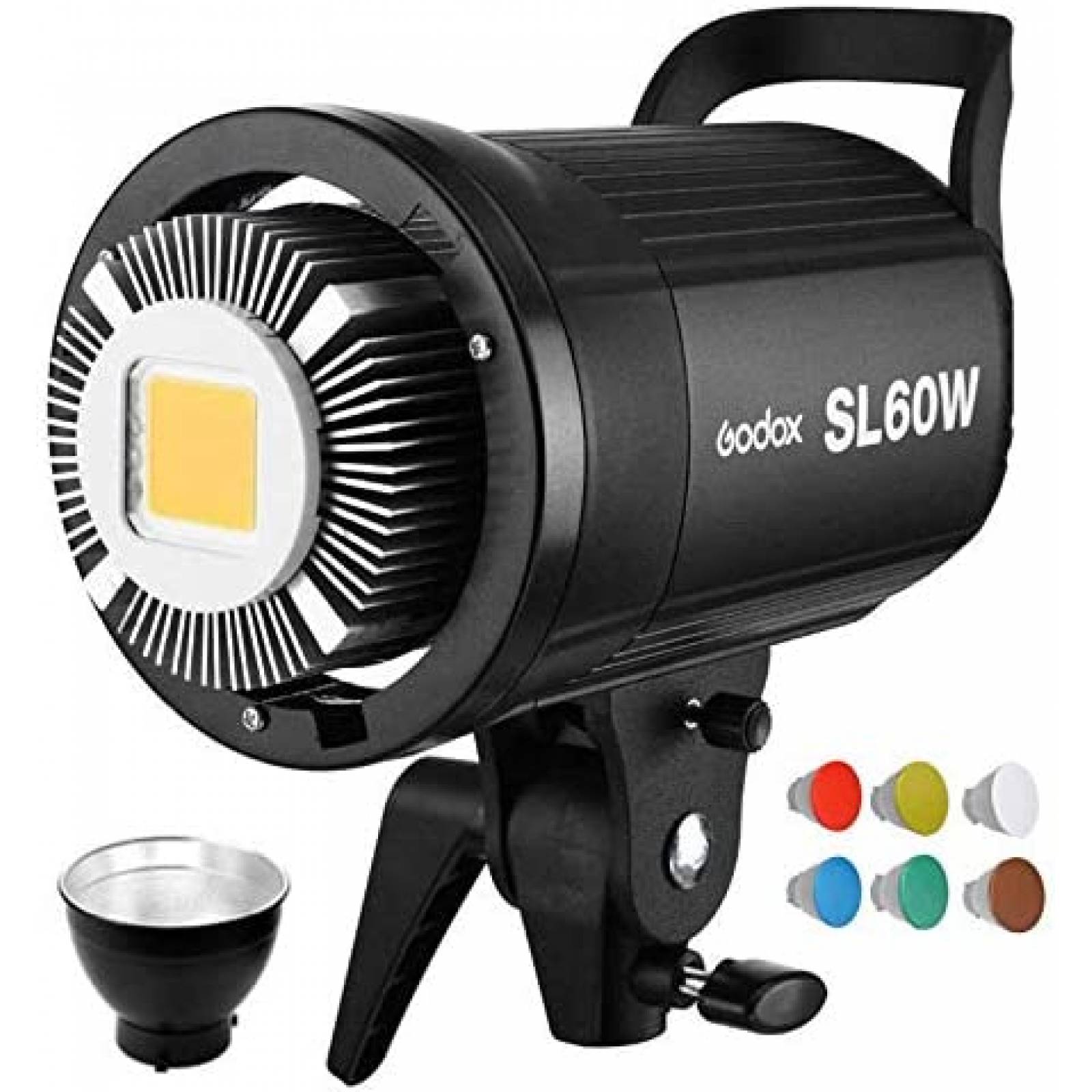 Luz De Video LED GODOX Inalambrica 60 W 433 MHZ Negro