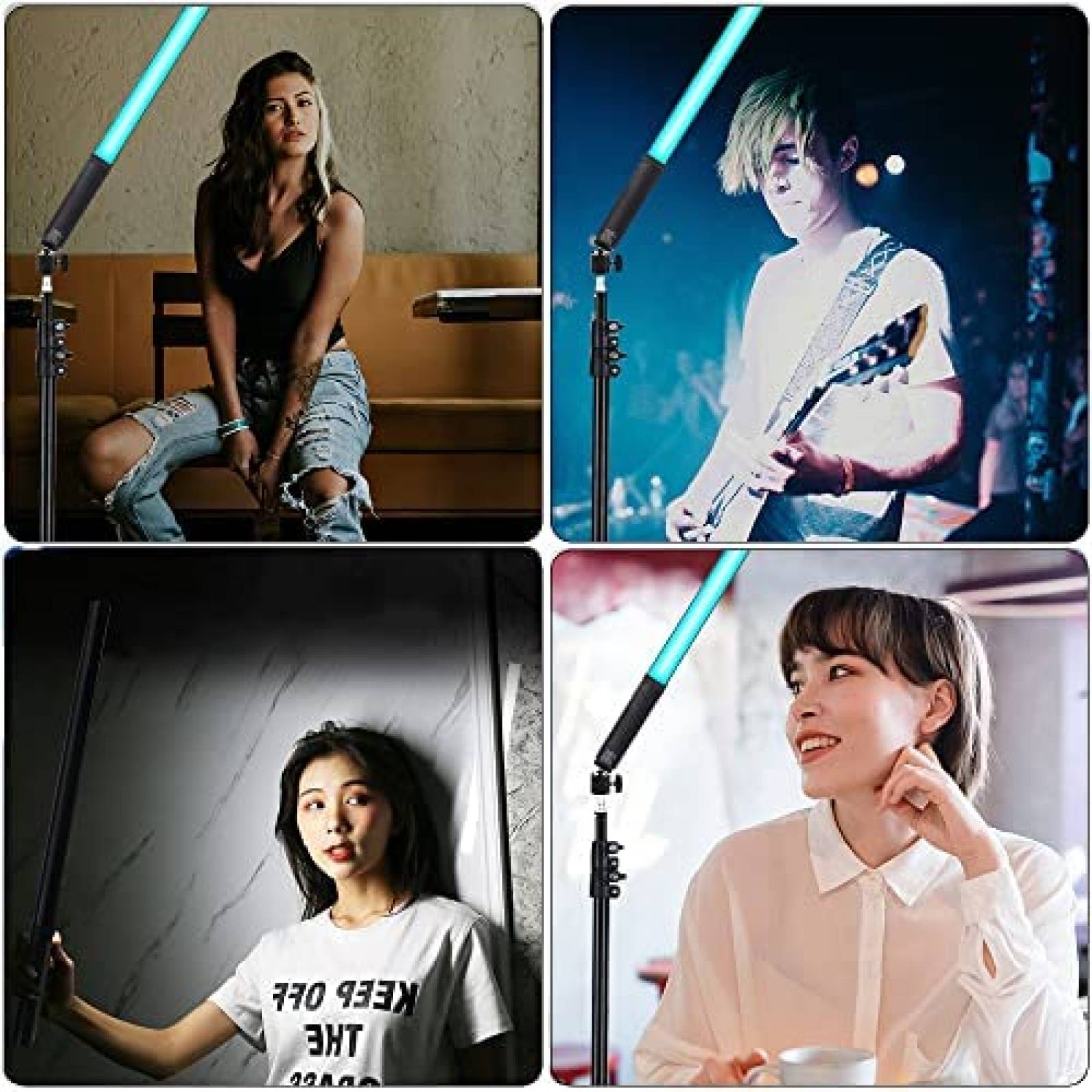 Luces LED Para Estudio ITOTIN Con Tripodes de 26 - 27''