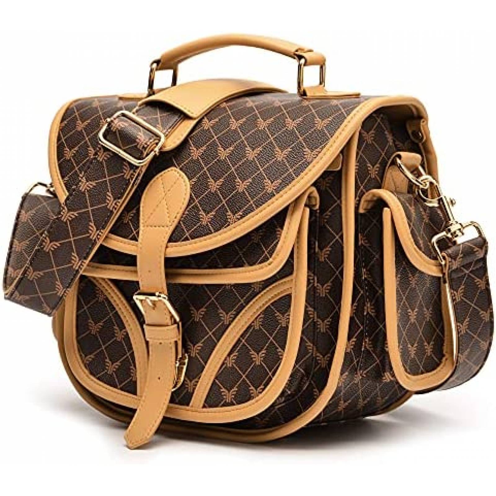 Bolso de Mano para Camara Rofozzi para Mujer -Cafe