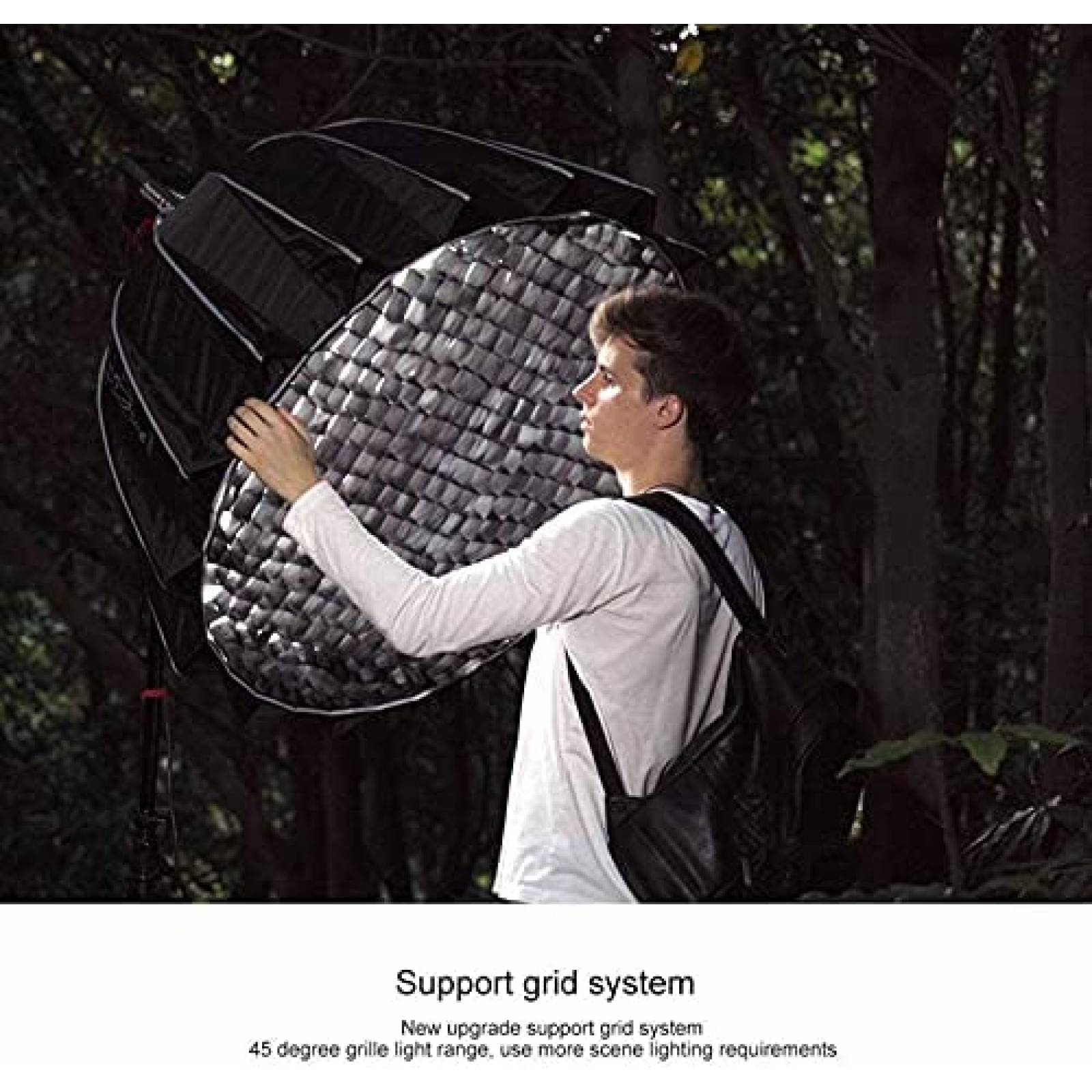 Softbox Aputure Dome II 35" para Aputure 120D Mark 2 300D II