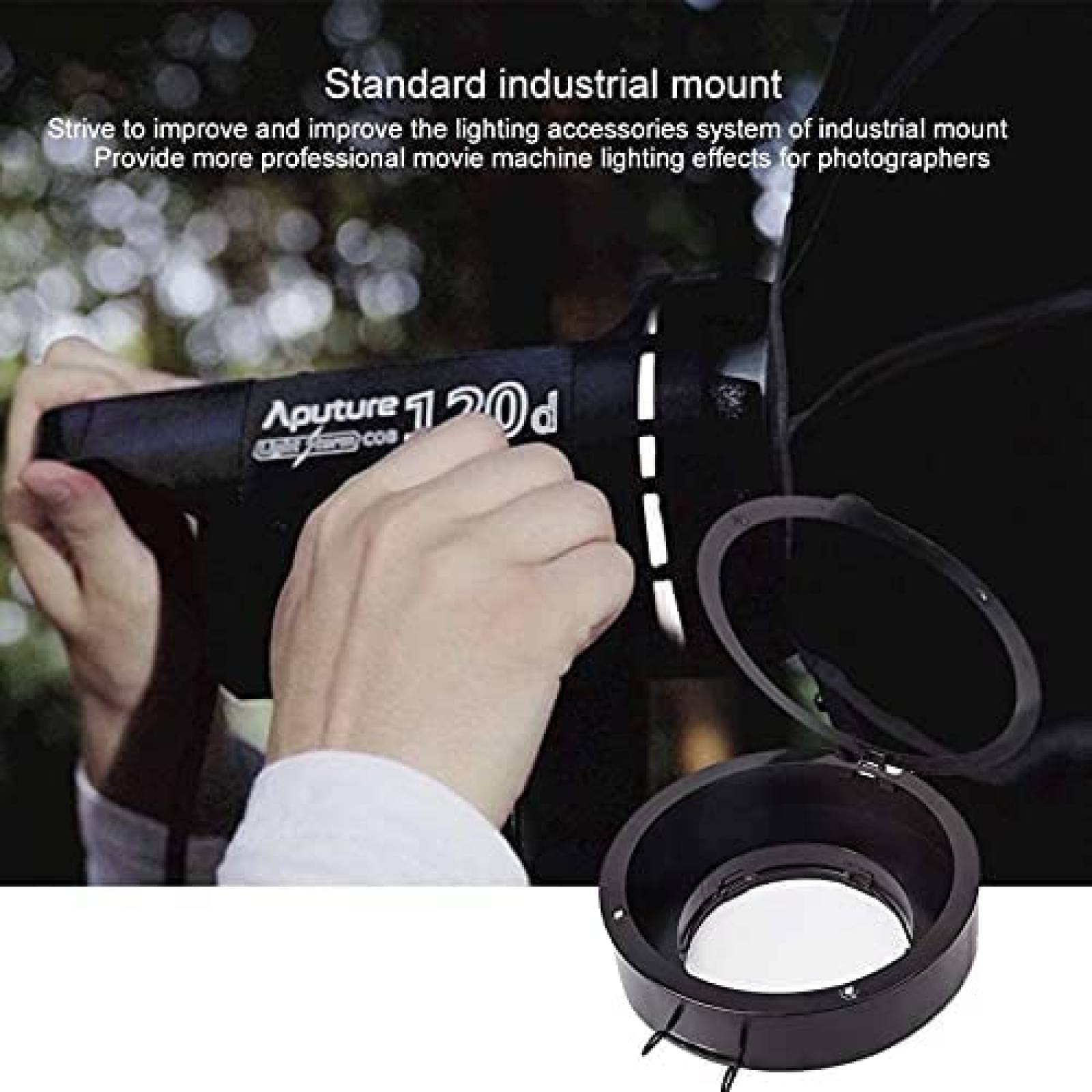 Softbox Aputure Dome II 35" para Aputure 120D Mark 2 300D II
