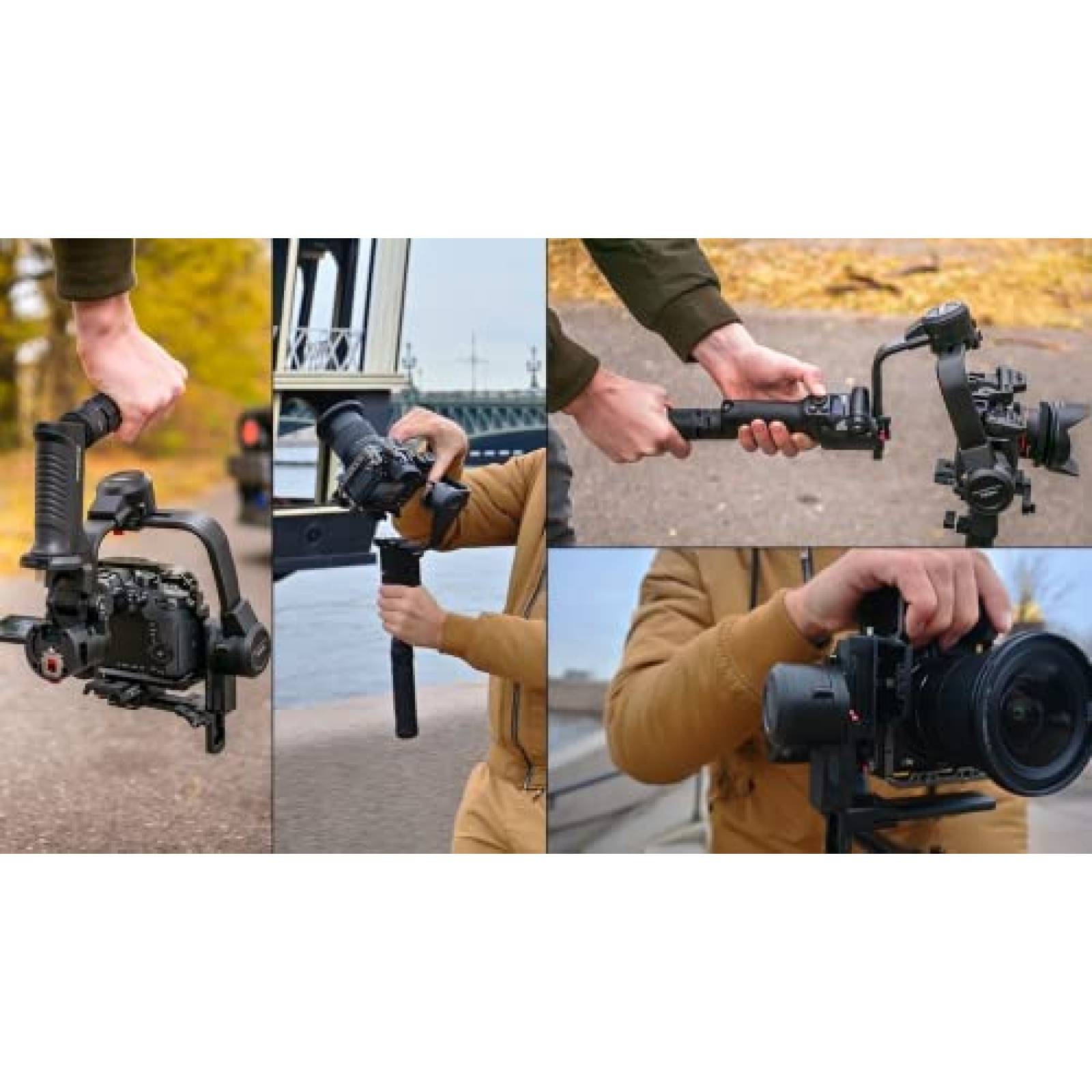 Estabilizador para Camara Moza AirCross p/Camara DSLR -Negro