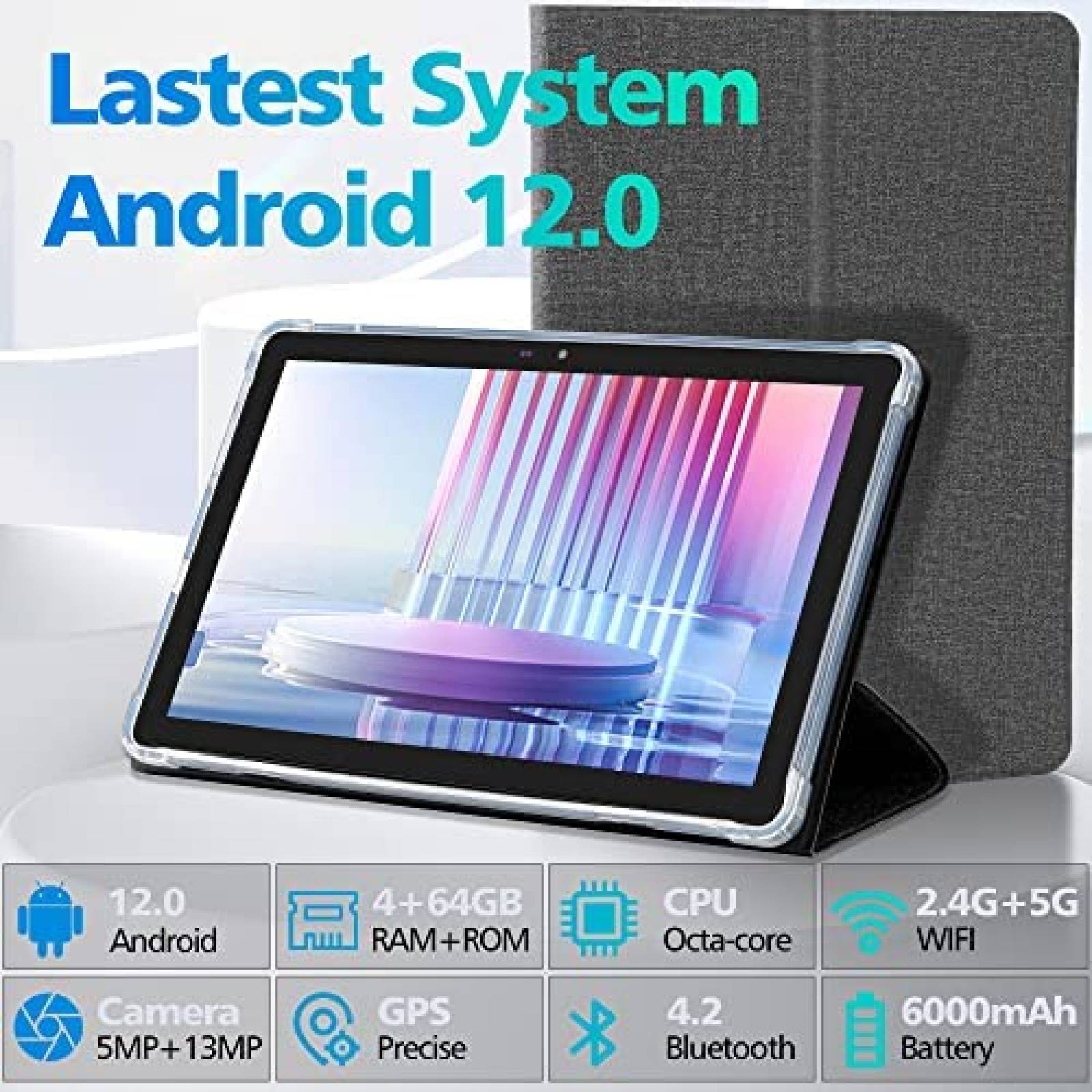 Tablet FATARUS K10 10.4'' 4GB RAM 64GB ROM 13MP -Gris