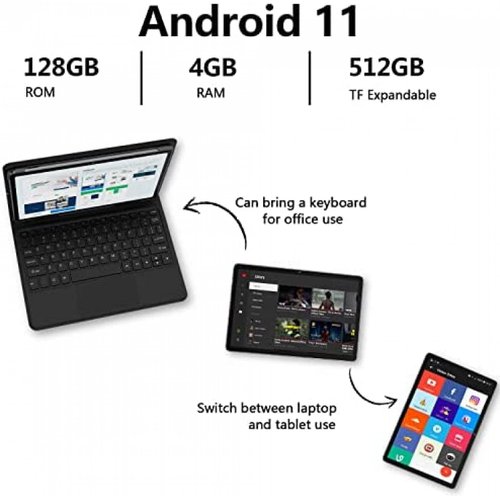 Tableta de computadora, 11 pulgadas Android 13 OS Tablet PC con procesador  Octa-Core, 6+8GB (expandido) RAM 256GB ROM Tablet Android, pantalla IPS