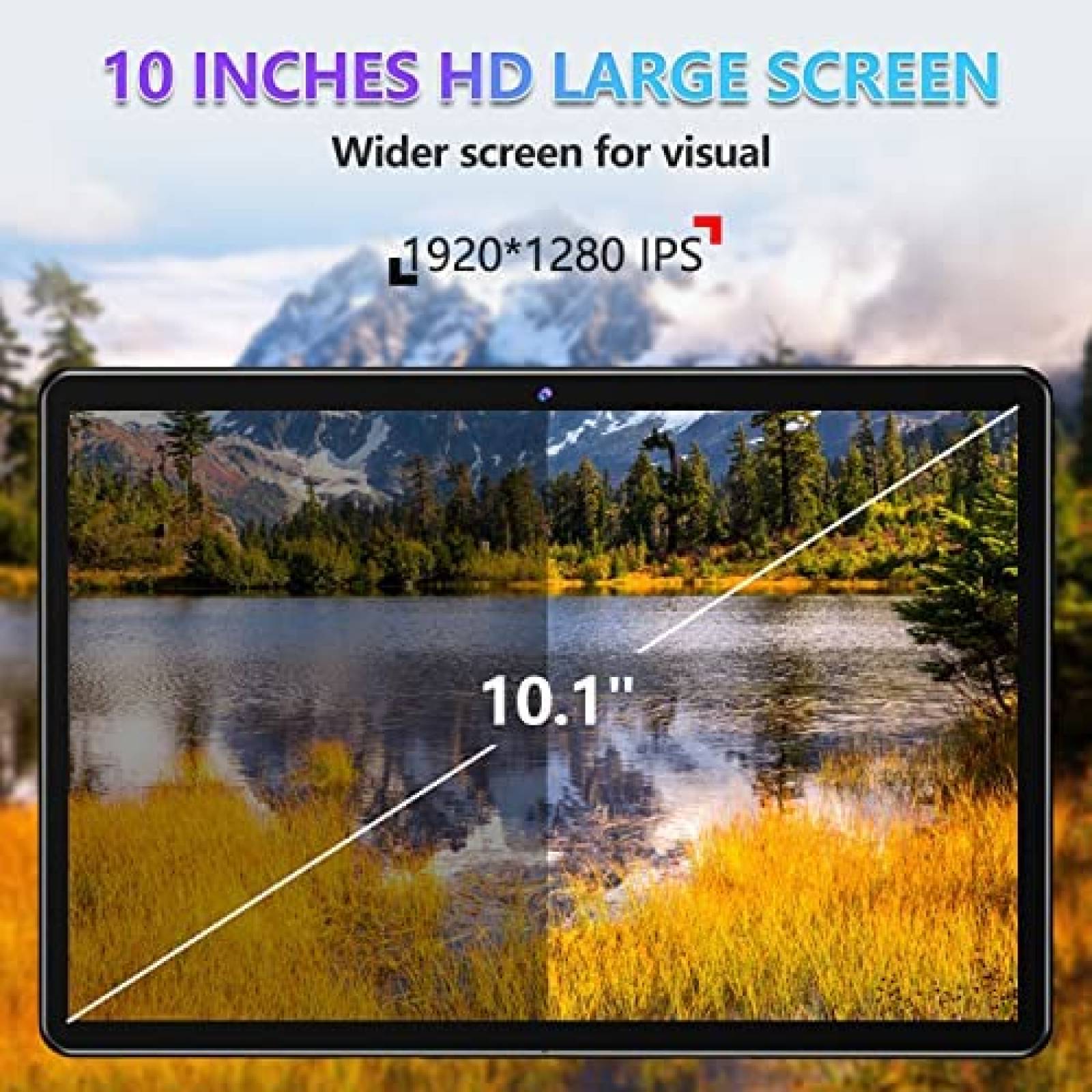 Tablet FEONAL 10.1'' 64GB 13MP+5MP WiFi Bluetooth FHD -Negro