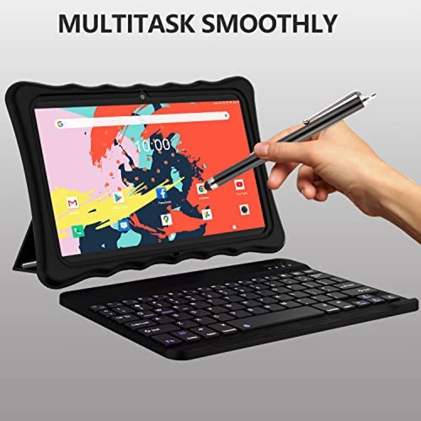 Tablet FEONAL 10.1'' 64GB 13MP+5MP WiFi Bluetooth FHD -Negro