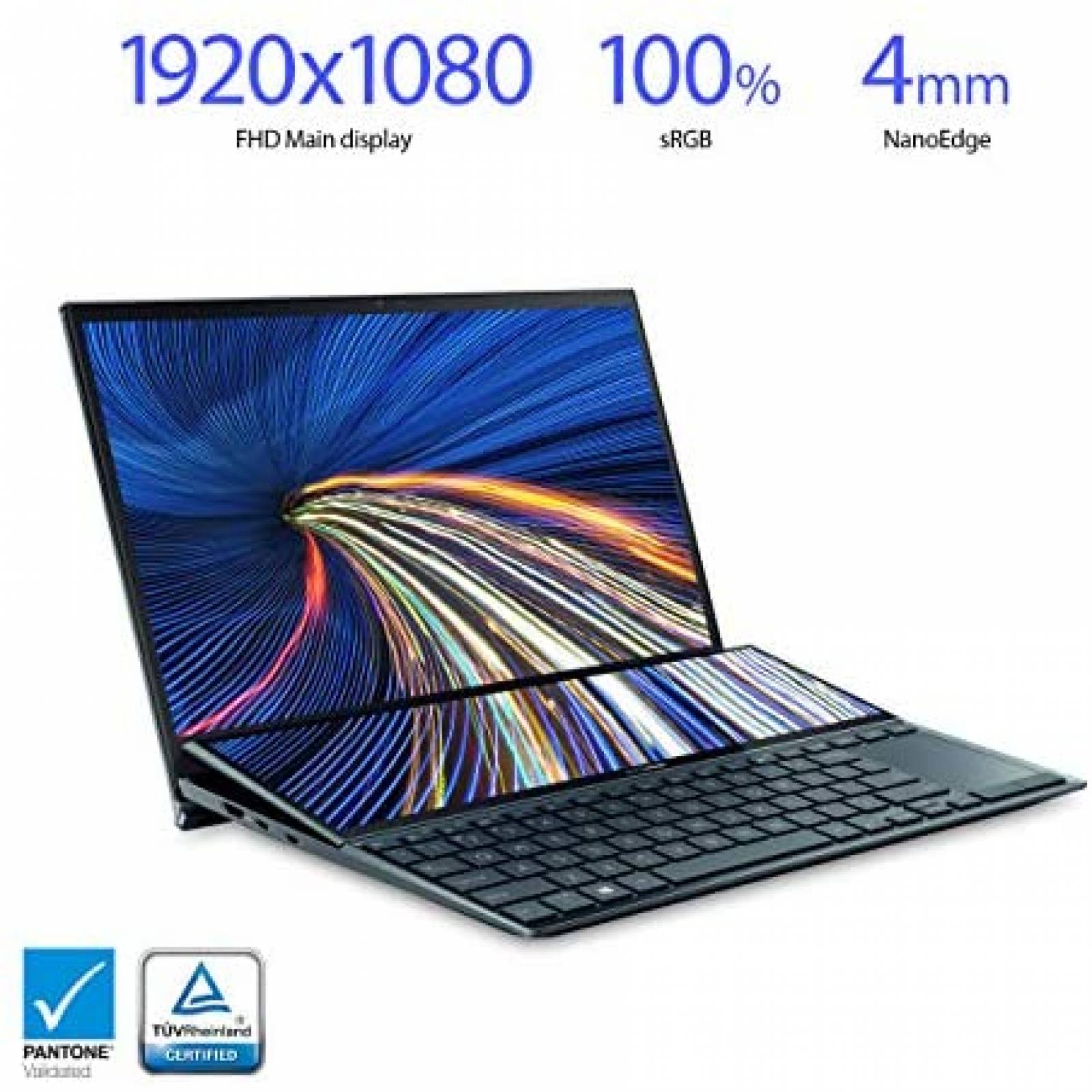 Laptop ASUS Zenbook Duo 14 14'' i7 GeForce MX450 32GB 1TB