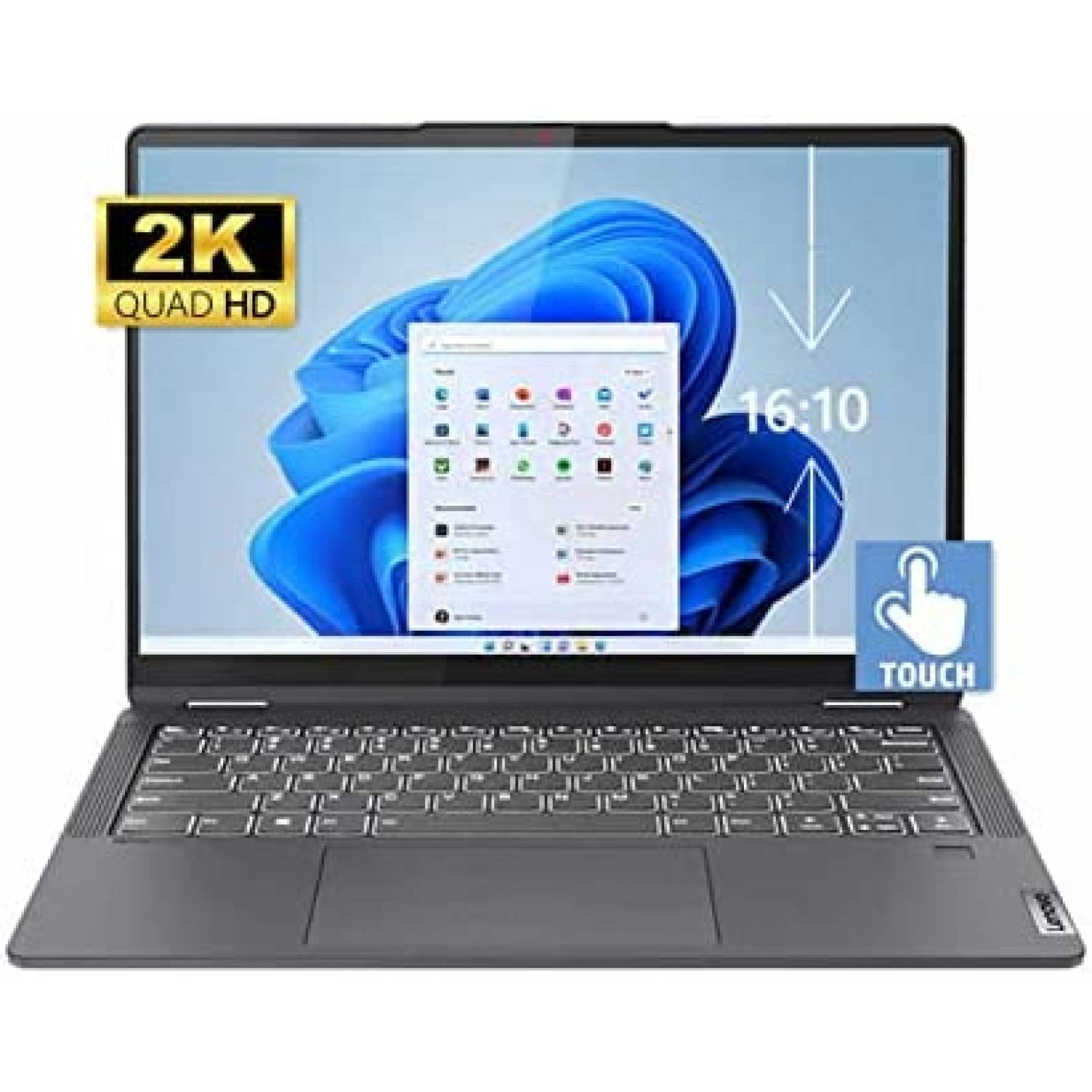 Laptop Lenovo IdeaPad 5 14'' Touch AMD R7 16GB 512GB W11