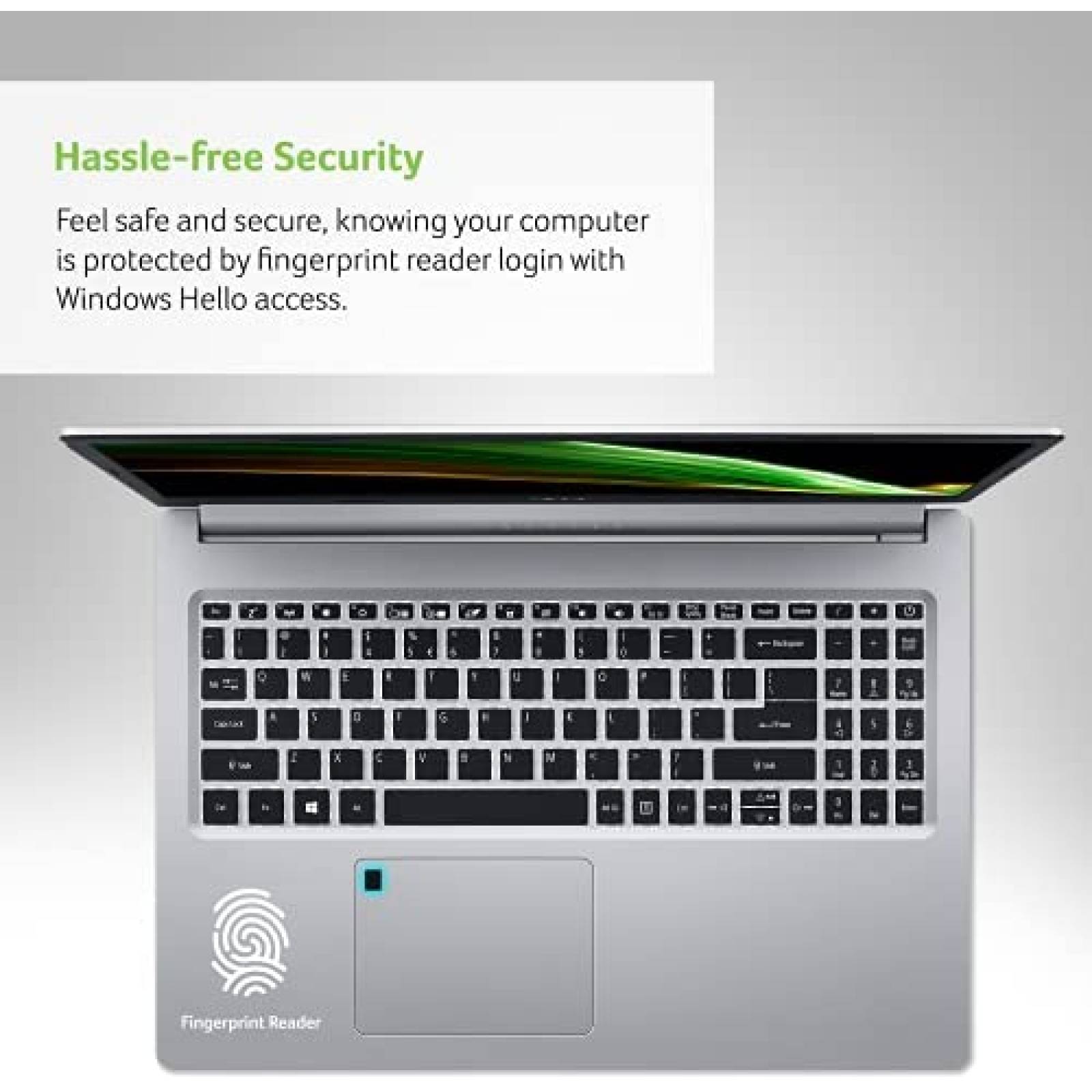 Laptop Acer Aspire 5 15.6'' Ryzen 5 8GB 256GB SSD -Gris