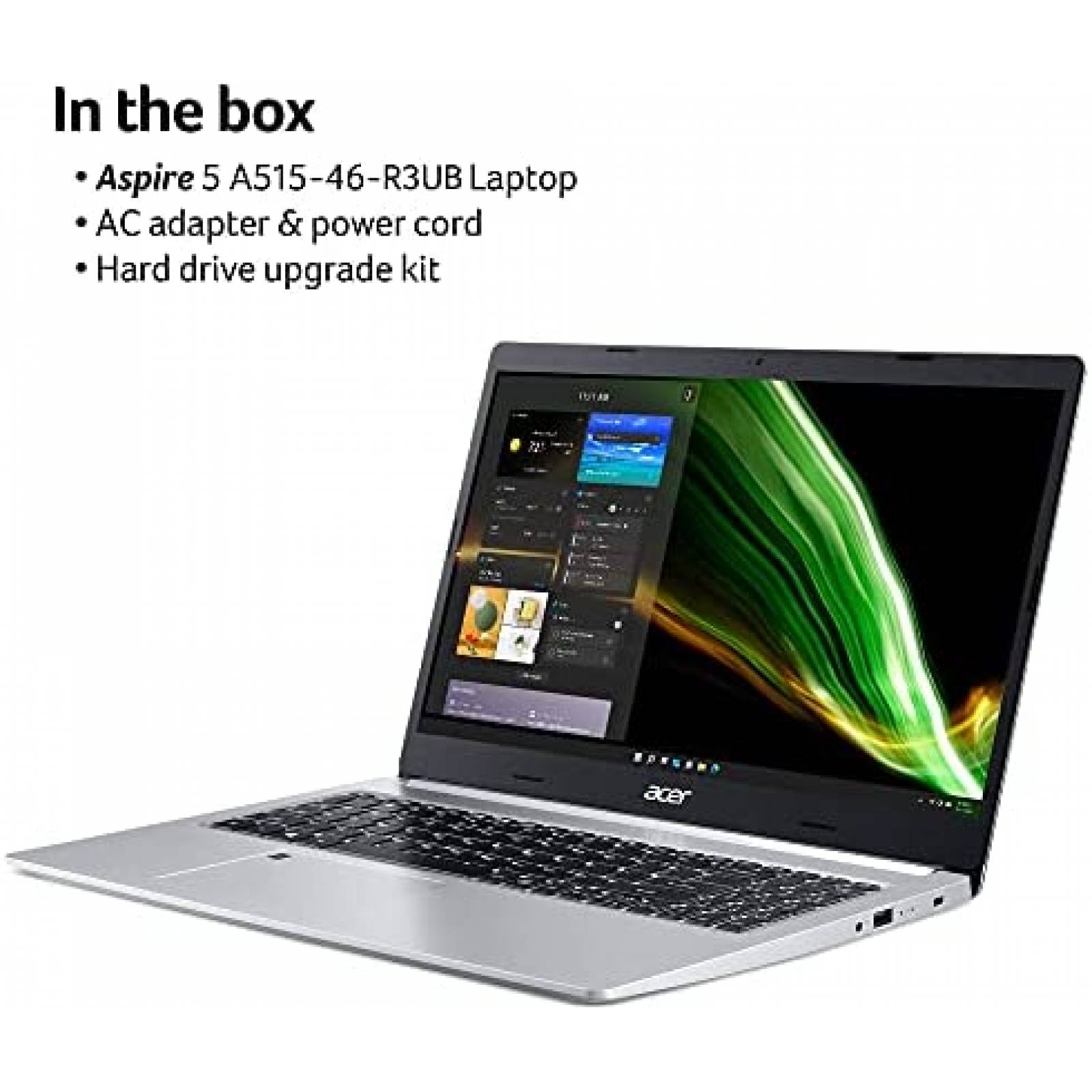 Laptop Acer Aspire 5 15.6'' Ryzen 5 8GB 256GB SSD -Gris