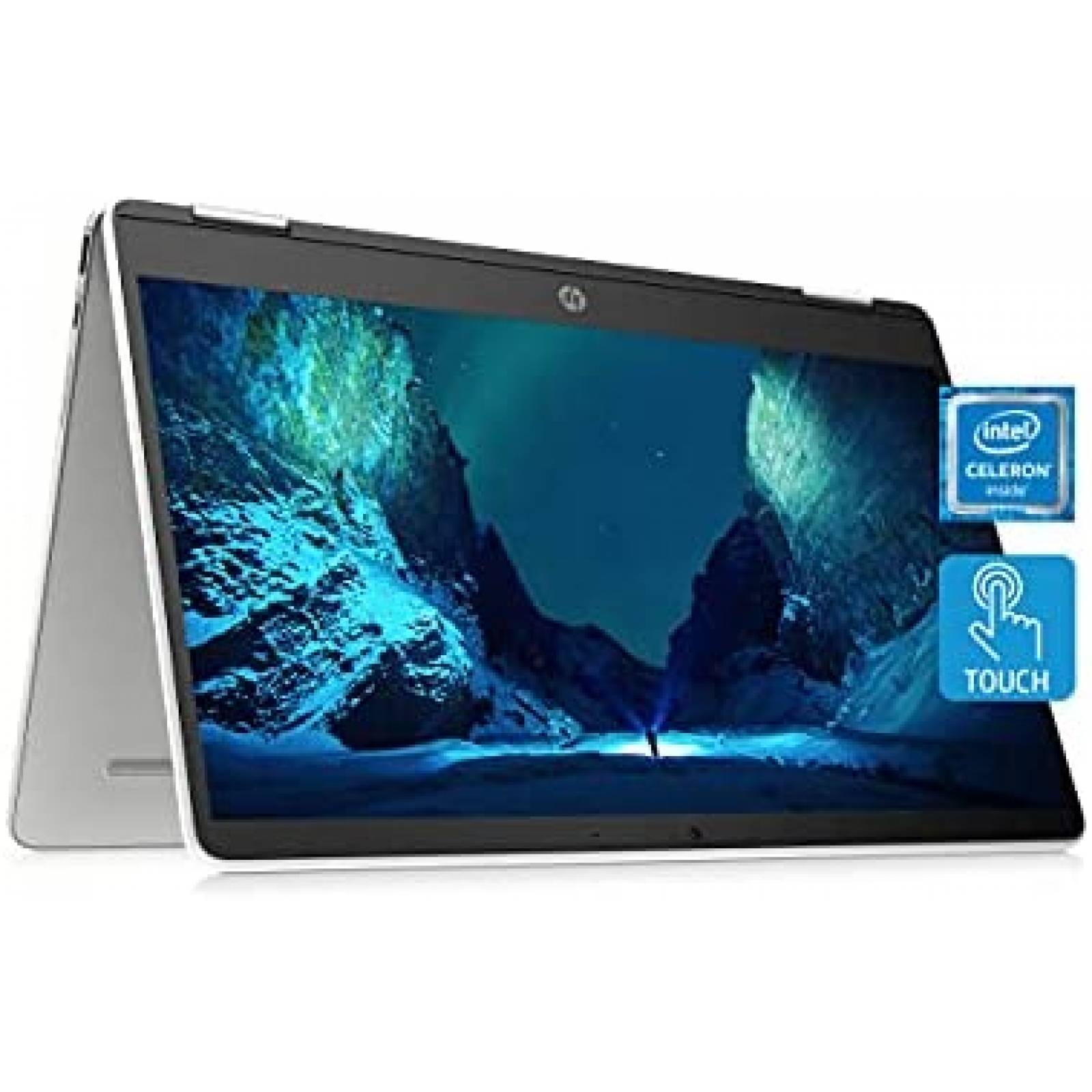 Laptop HP Chromebook 14'' Intel Celeron 4GB 32GB -Blanco