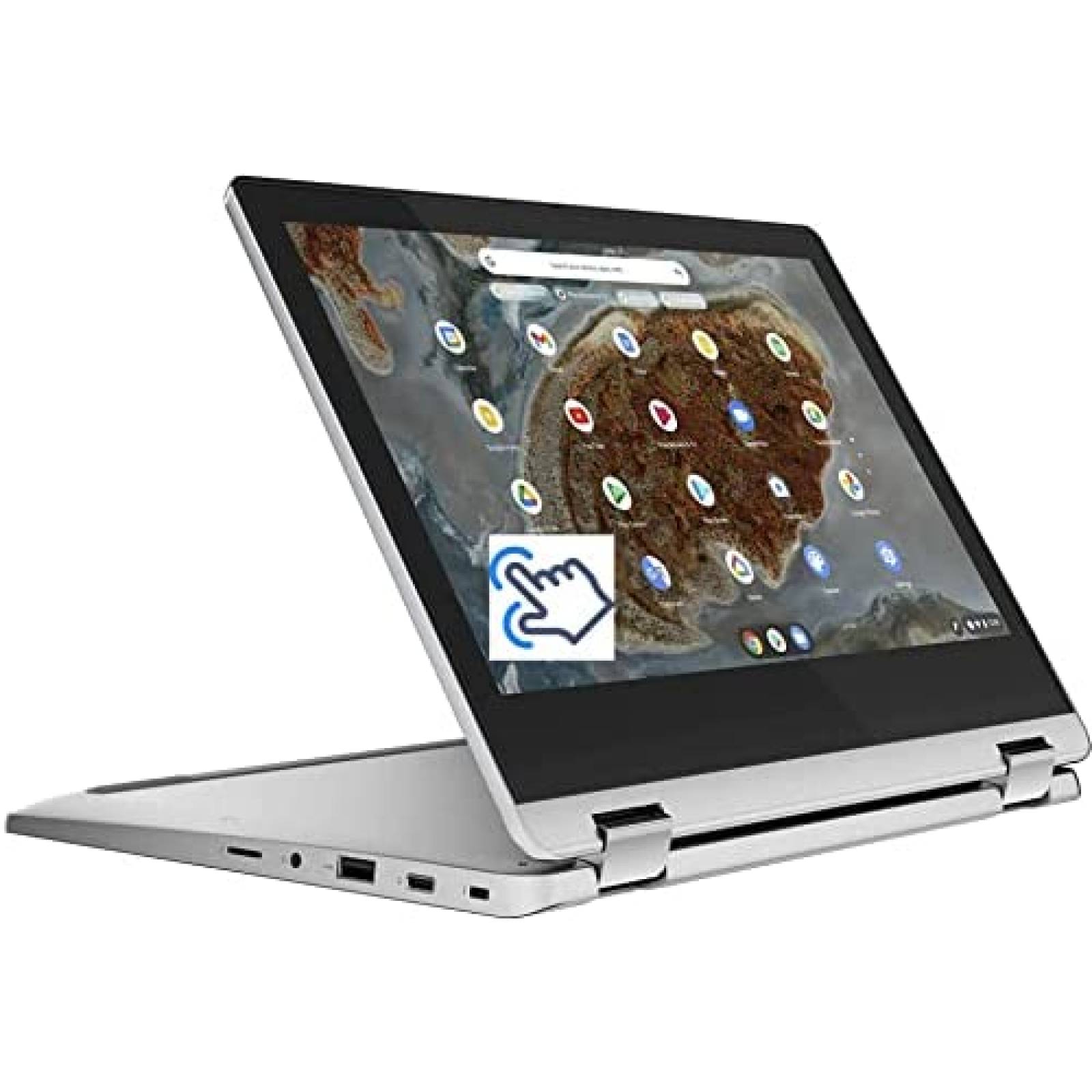 Laptop Lenovo Flex 3 11.6'' MT8183 4GB 32GB+128GB -Gris