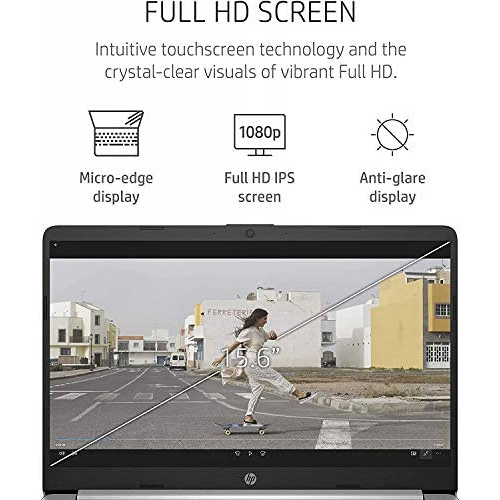 Laptop HP 15t-dy200 15.6'' Touch i7 16GB 1TB W11H -Plata