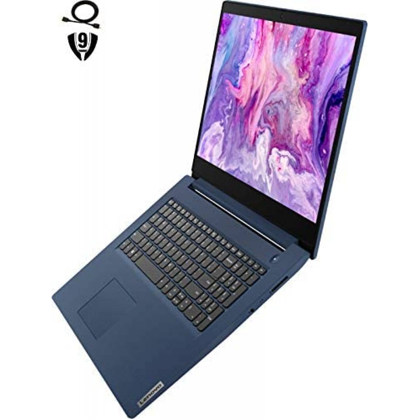 Laptop Lenovo IdeaPad 3 17.3'' i5 20GB 256GB+1TB W10H -Azul