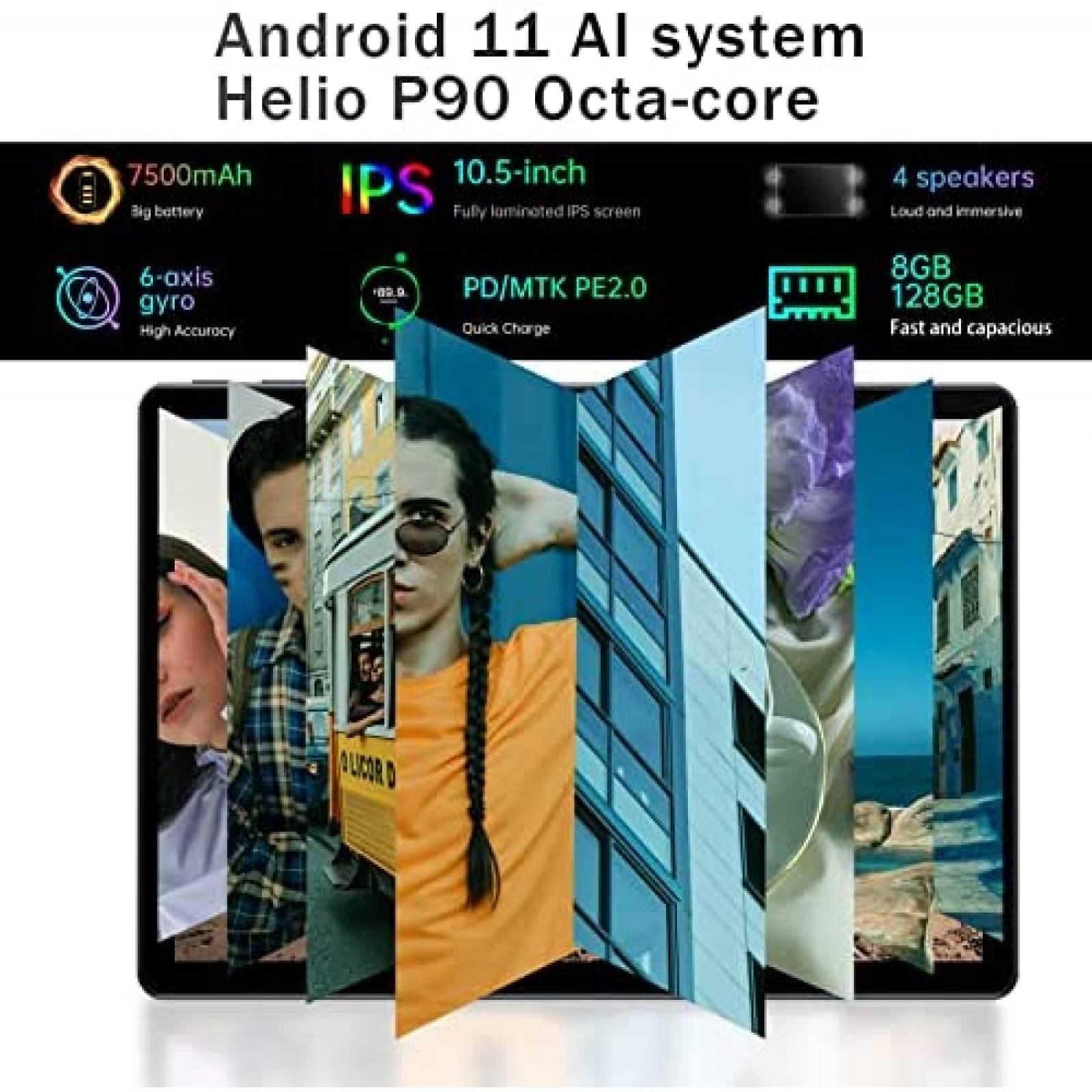 Tablet ALLDOCUBE X Game 10.5'' Helio P90 8GB RAM 128GB ROM