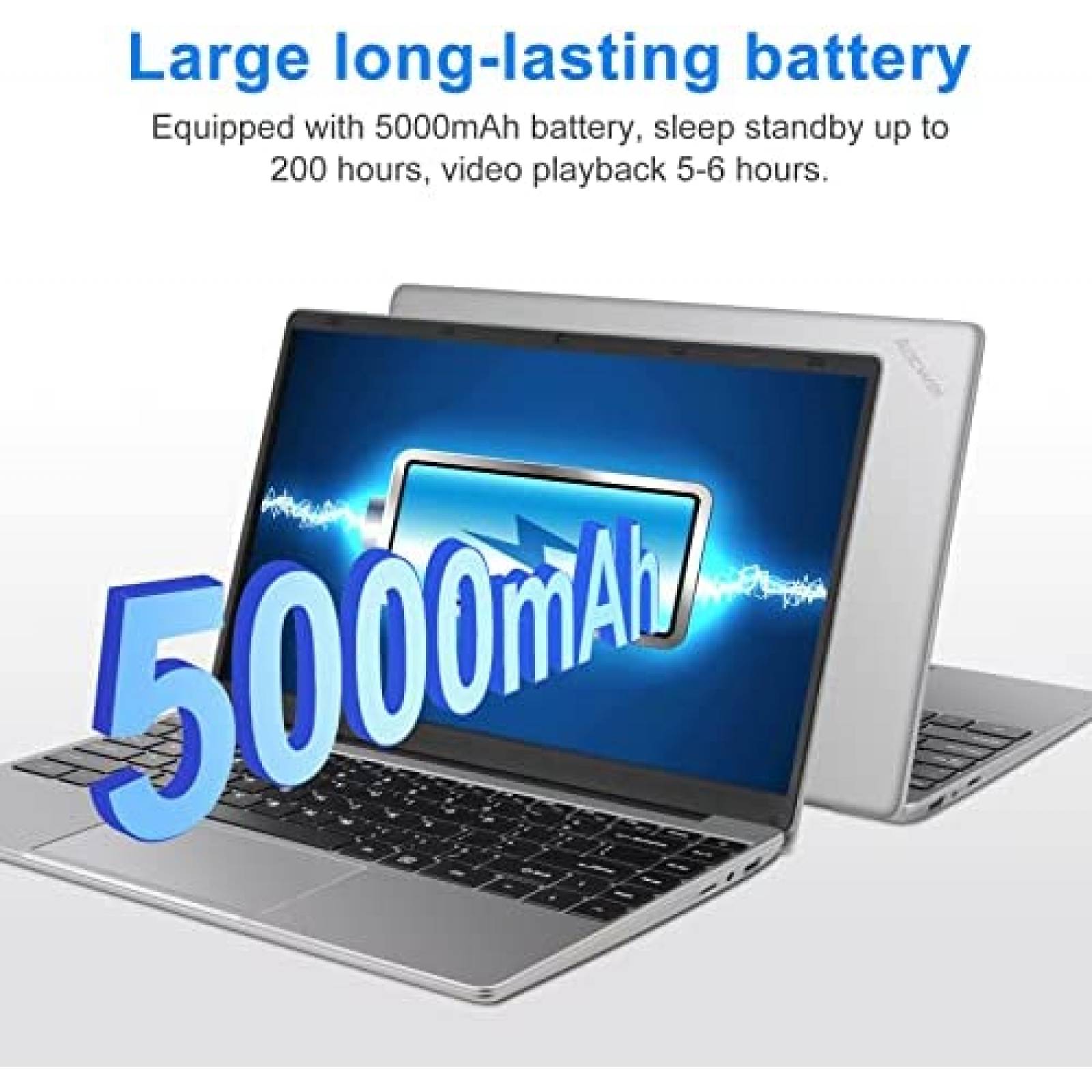 Laptop Ruzava A2 14'' Intel N4020 6GB RAM 1TB SSD -Gris