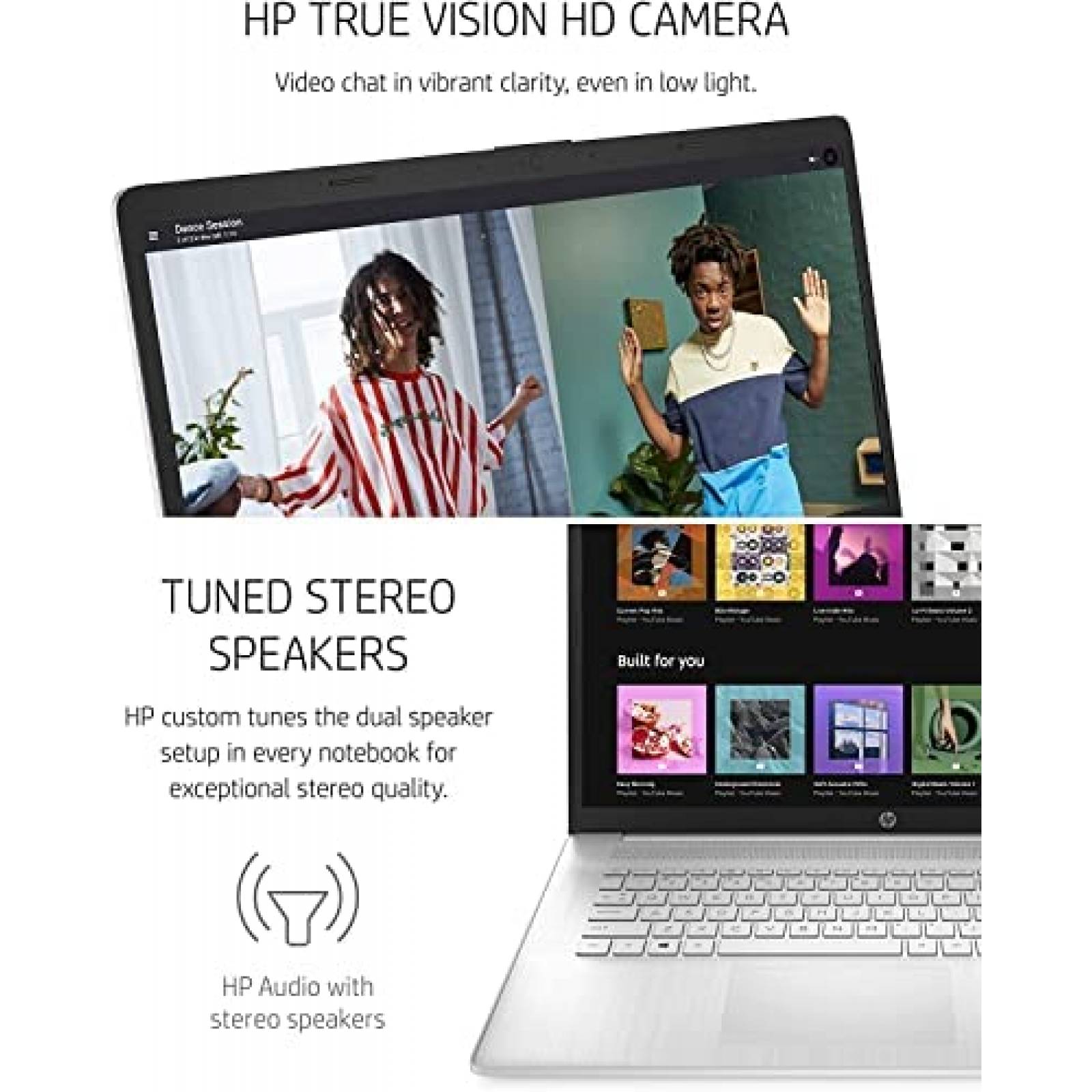 Laptop HP 17.3'' i5 32GB RAM 1TB SSD Windows 11 Home -Plata