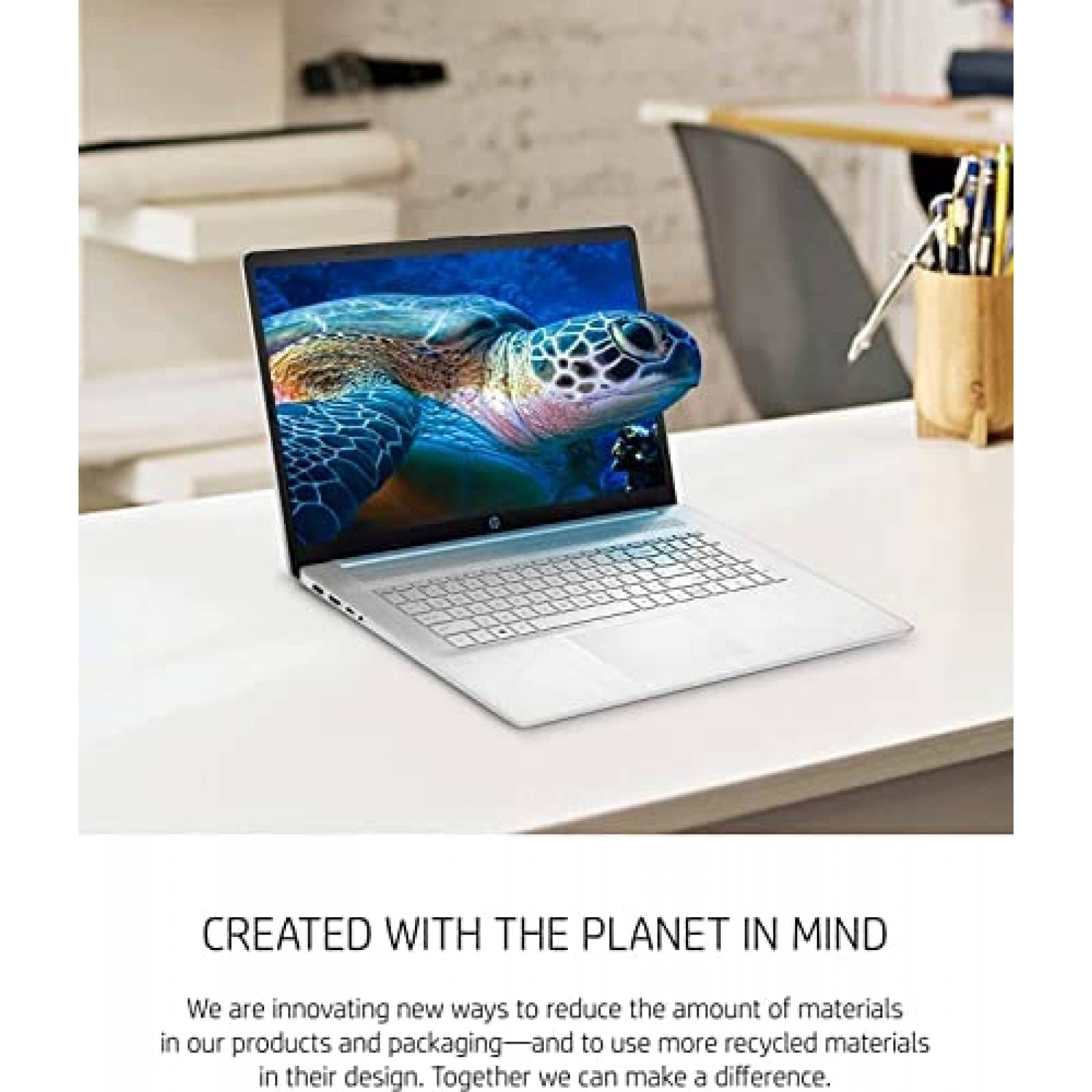 Laptop HP 17.3'' i5 32GB RAM 1TB SSD Windows 11 Home -Plata