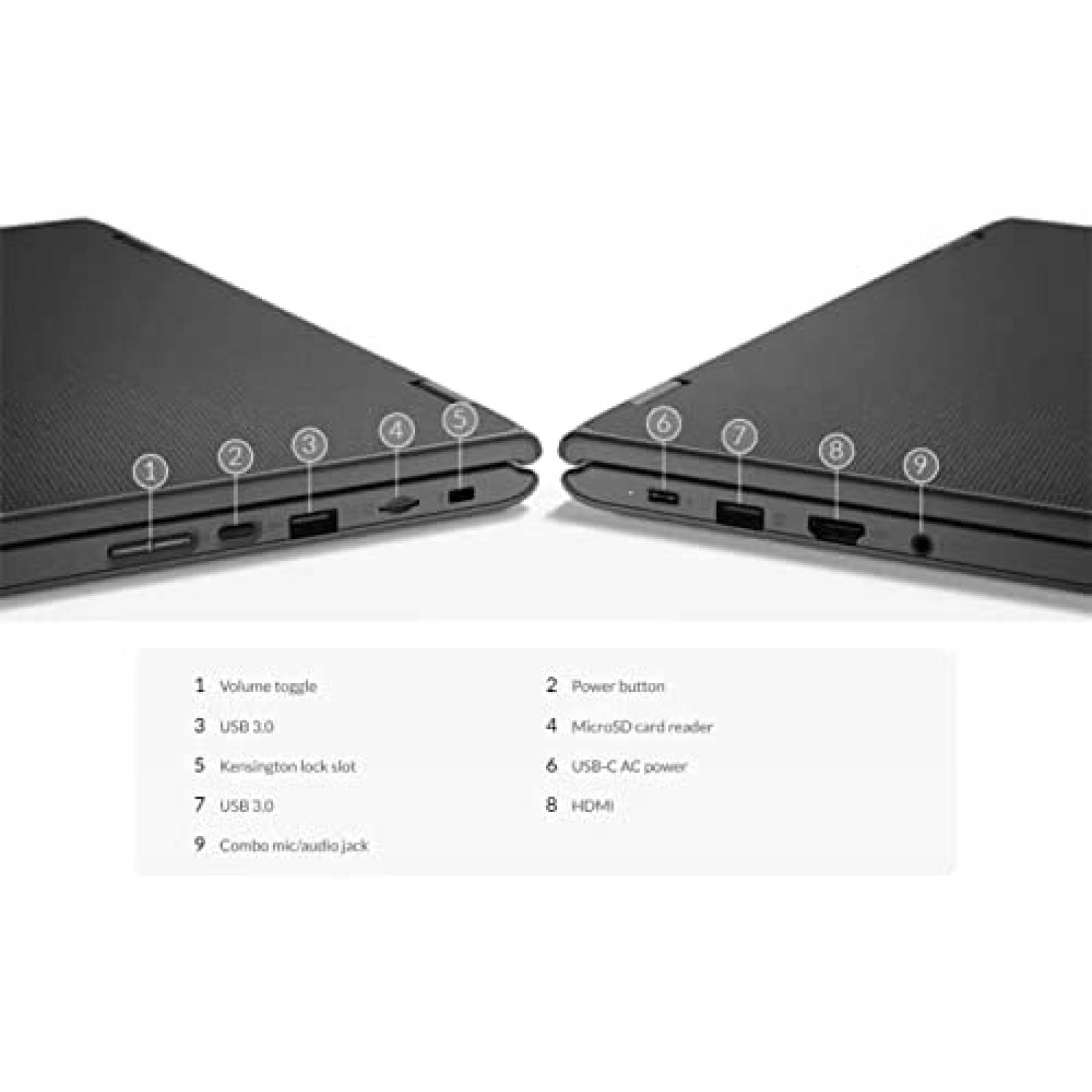 Laptop ist computers Lenovo 300e 11.6'' Intel N4120 4GB 64GB