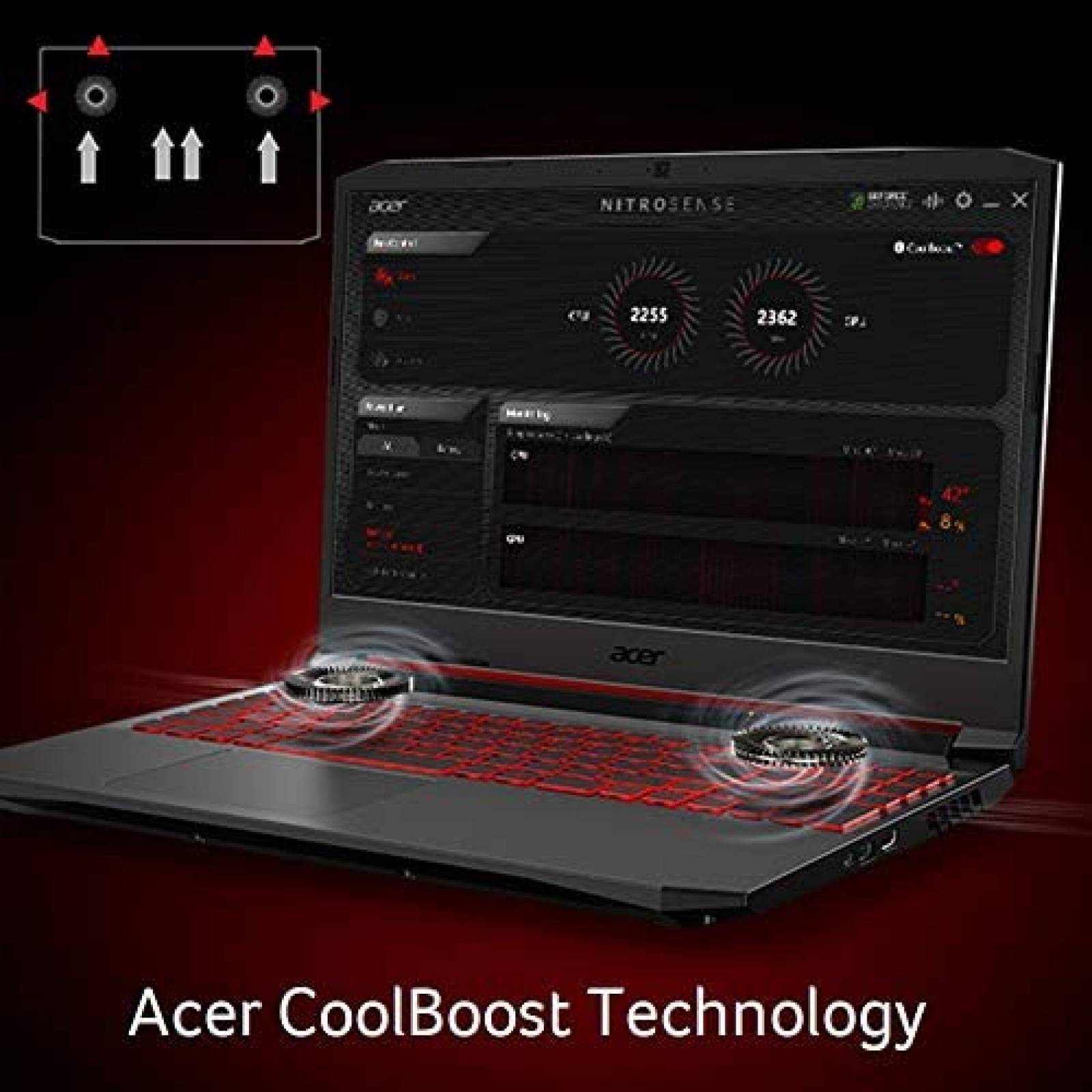 Laptop Gamer Acer AN515-45 15.6'' AMD R5 GTX1650 8GB 256GB